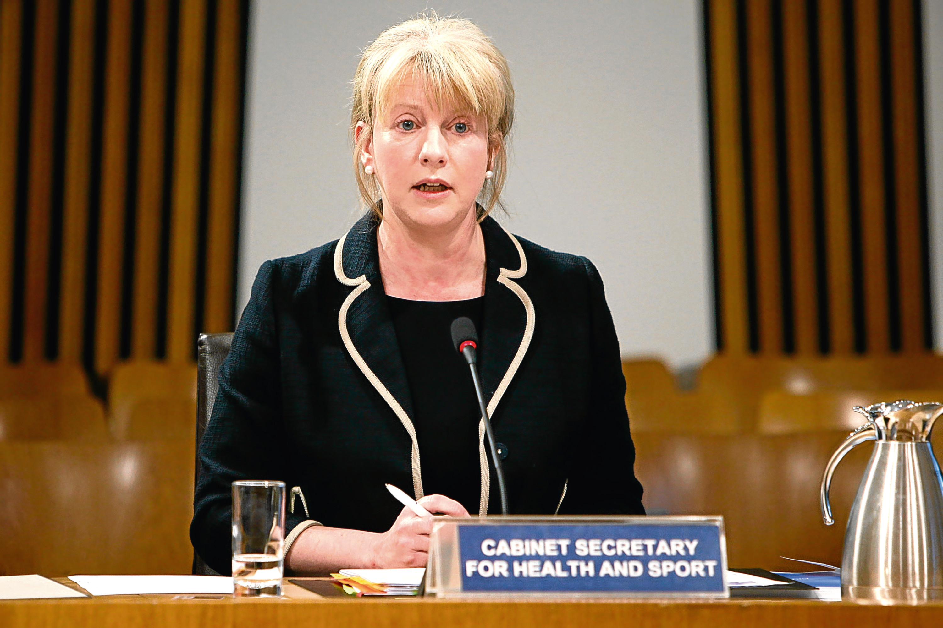 Shona Robison, Cabinet Secretary for Health a (Andrew Cowan/Scottish Parliament)