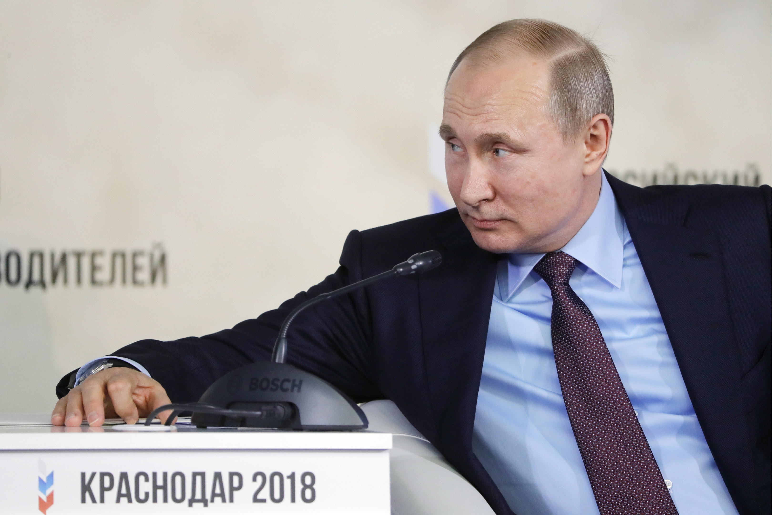 Russia's President Vladimir Putin (Mikhail Metzel/TASS via Getty Images)