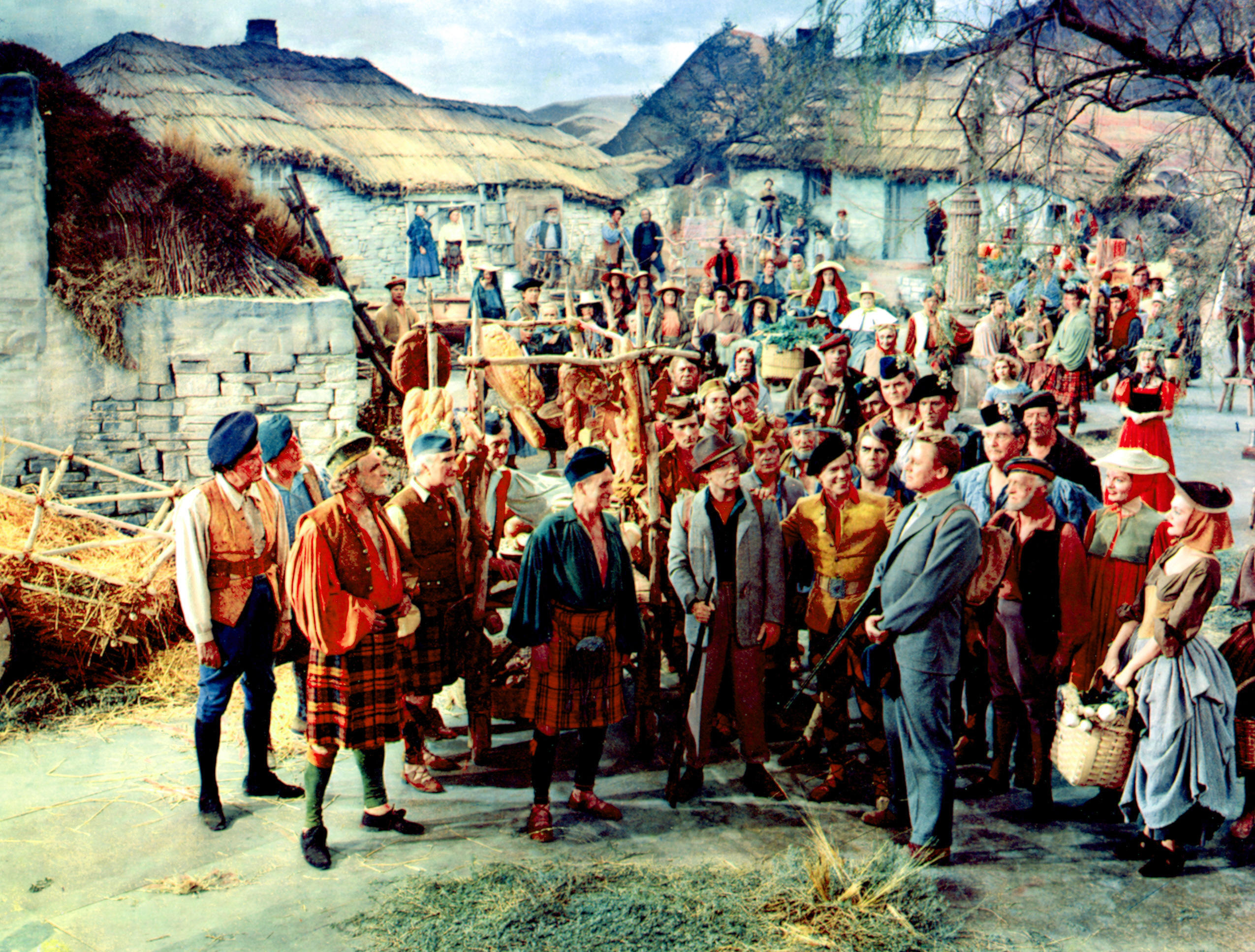 Brigadoon: Gene Kelly, Eddie Quillan, Jimmy Thompson, Van Johnson, Dody Heath (Alamy)