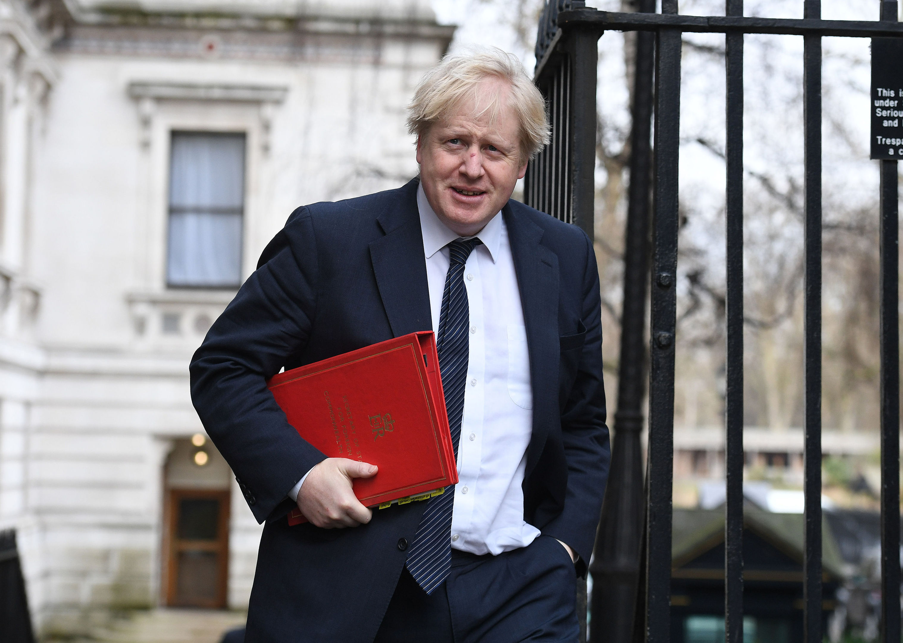 Foreign Secretary Boris Johnson’s views held little sway with England boss Gareth Southgate (PA)
