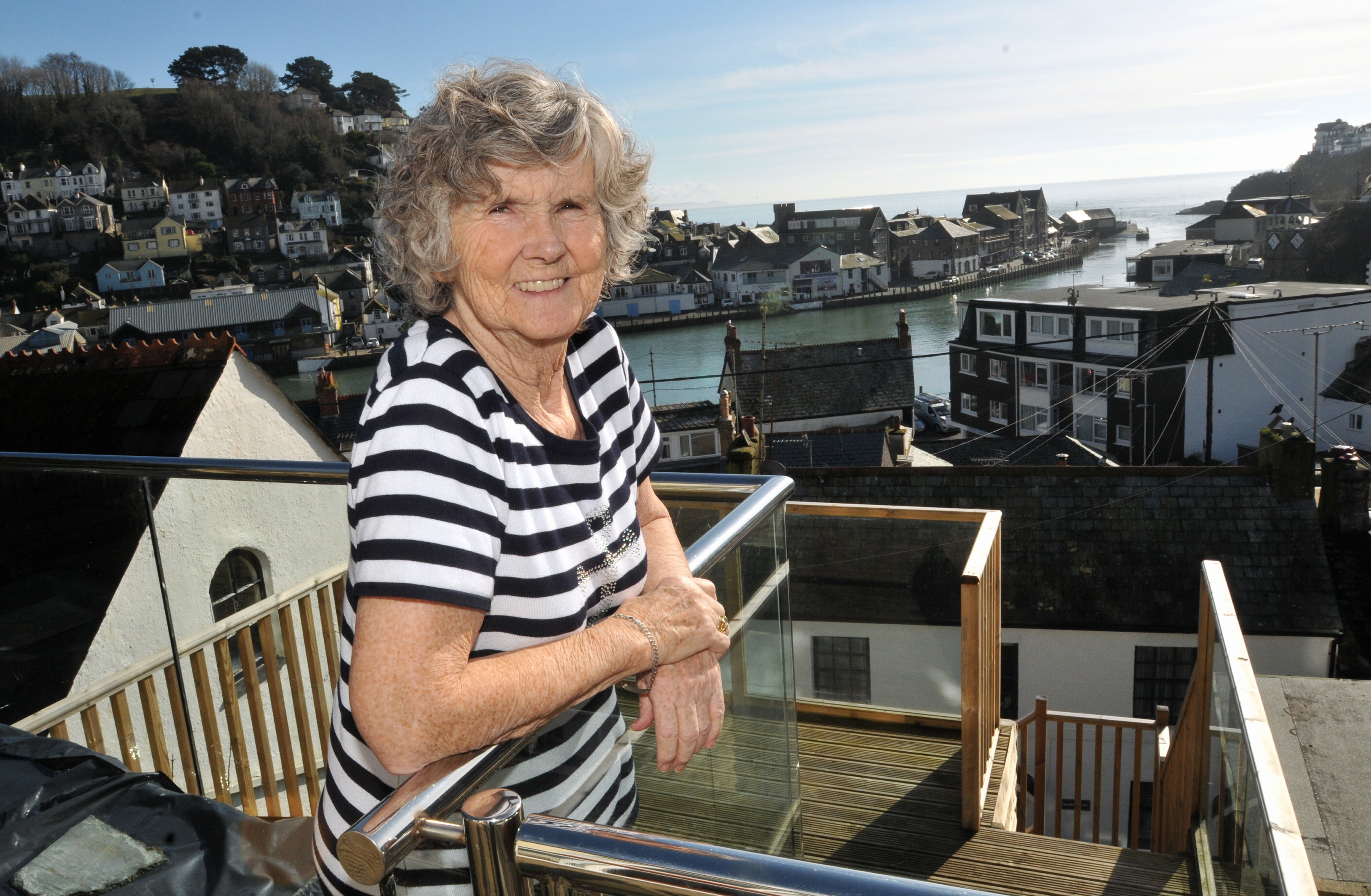 Sadie Goode at 
home in Cornwall after winning her fight over her brother’s care costs (Paul Levie)