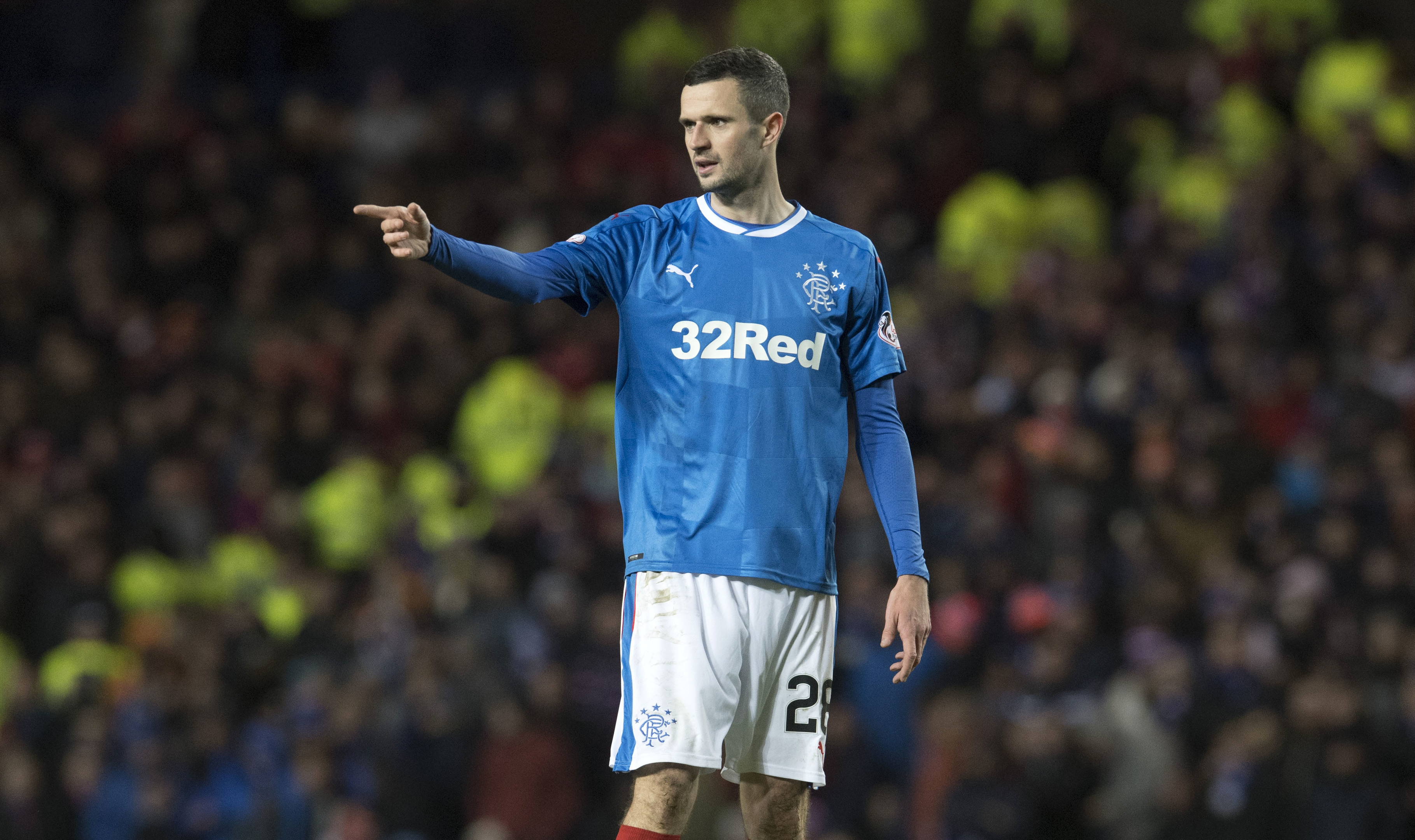 Jamie Murphy in action for Rangers (SNS Group)