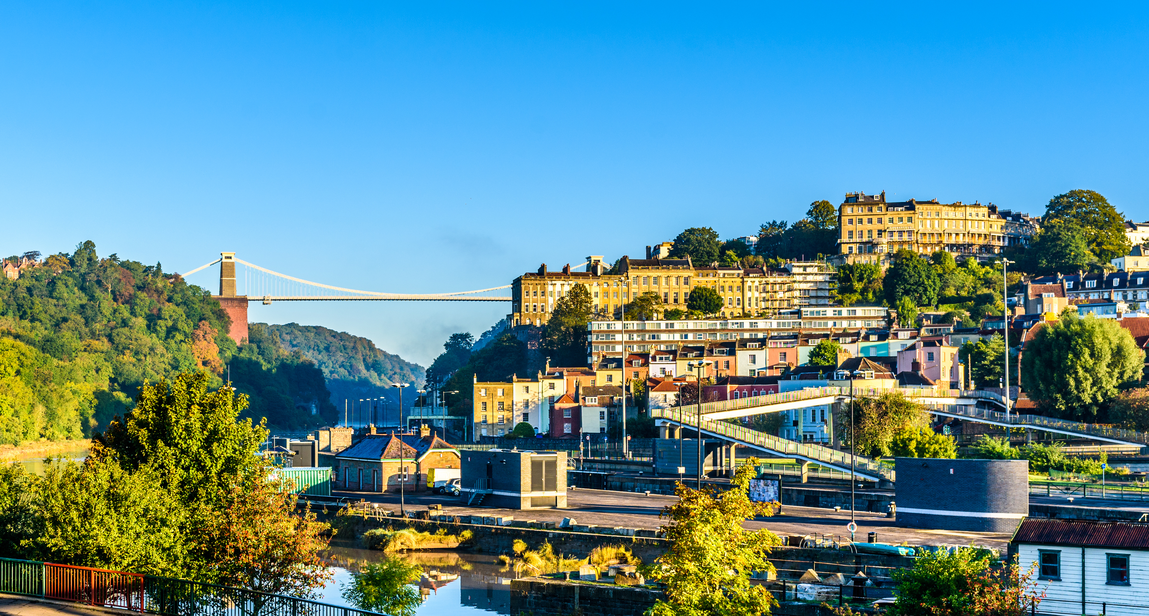 Clifton village and suspension bridge in Bristol (Getty Images/iStock)