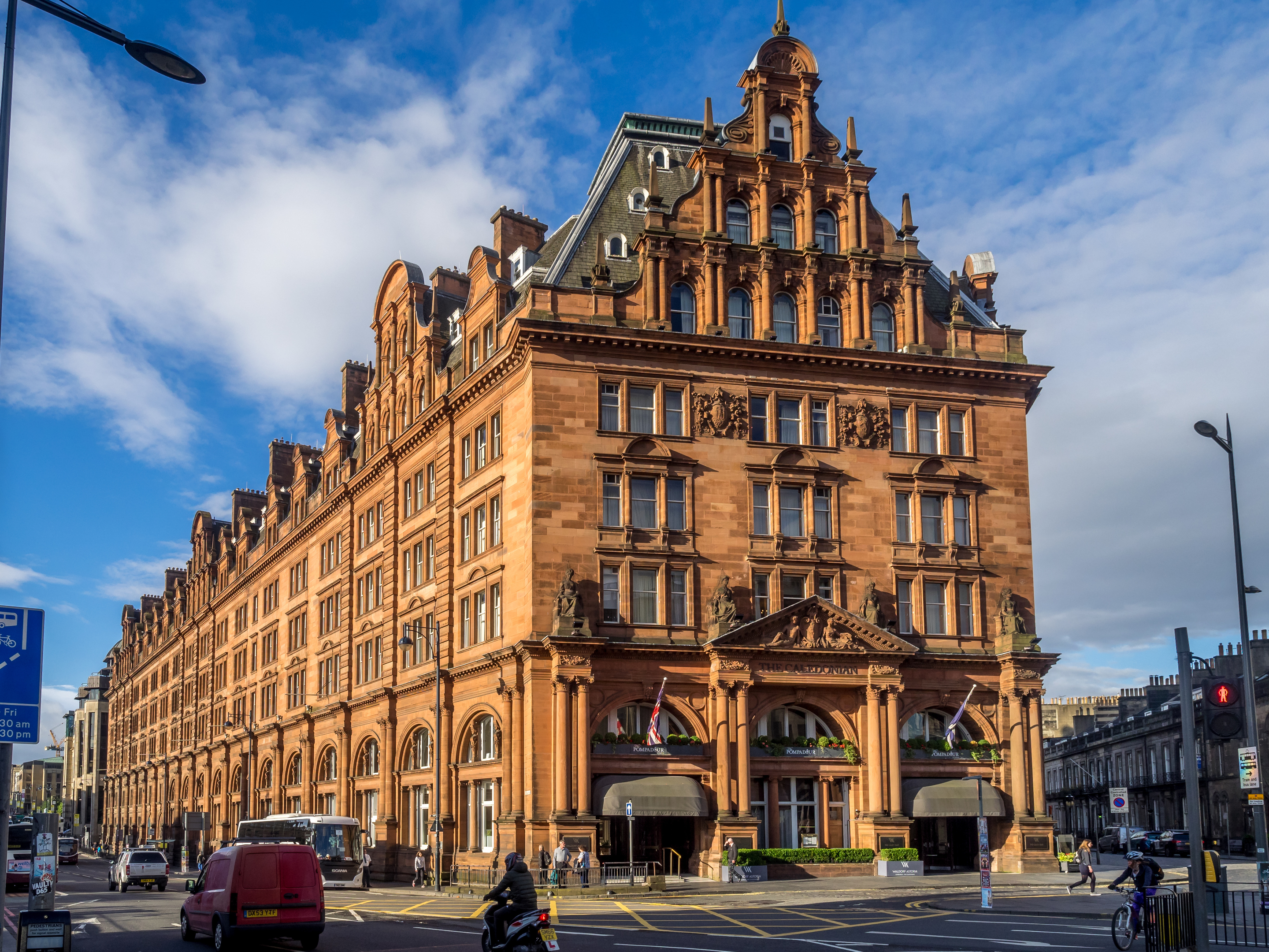 Edinburgh's Caledonian Hotel is one of a number of properties owned by foreign investors (Getty Images)