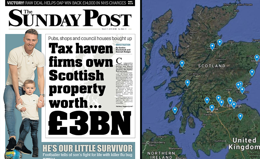 We investigated land ownership earlier this year