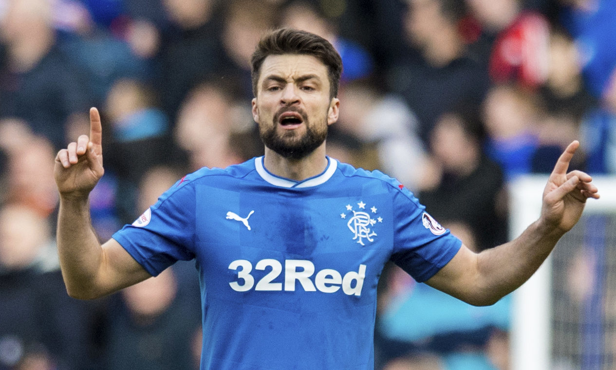 Russell Martin in action for Rangers (SNS Group)