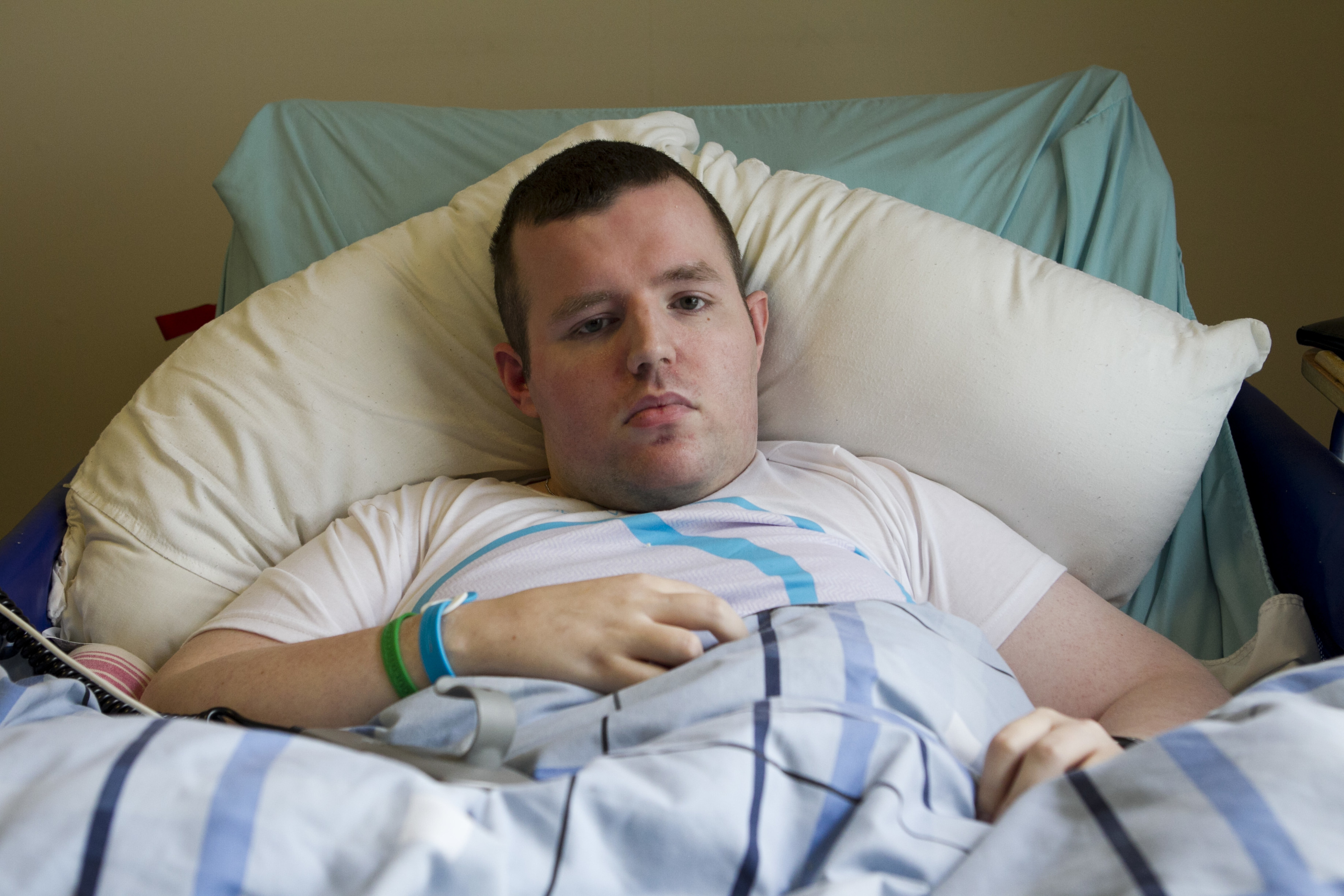 Ryan now struggles to get around and has lost his independence (Andrew Cawley / DC Thomson)