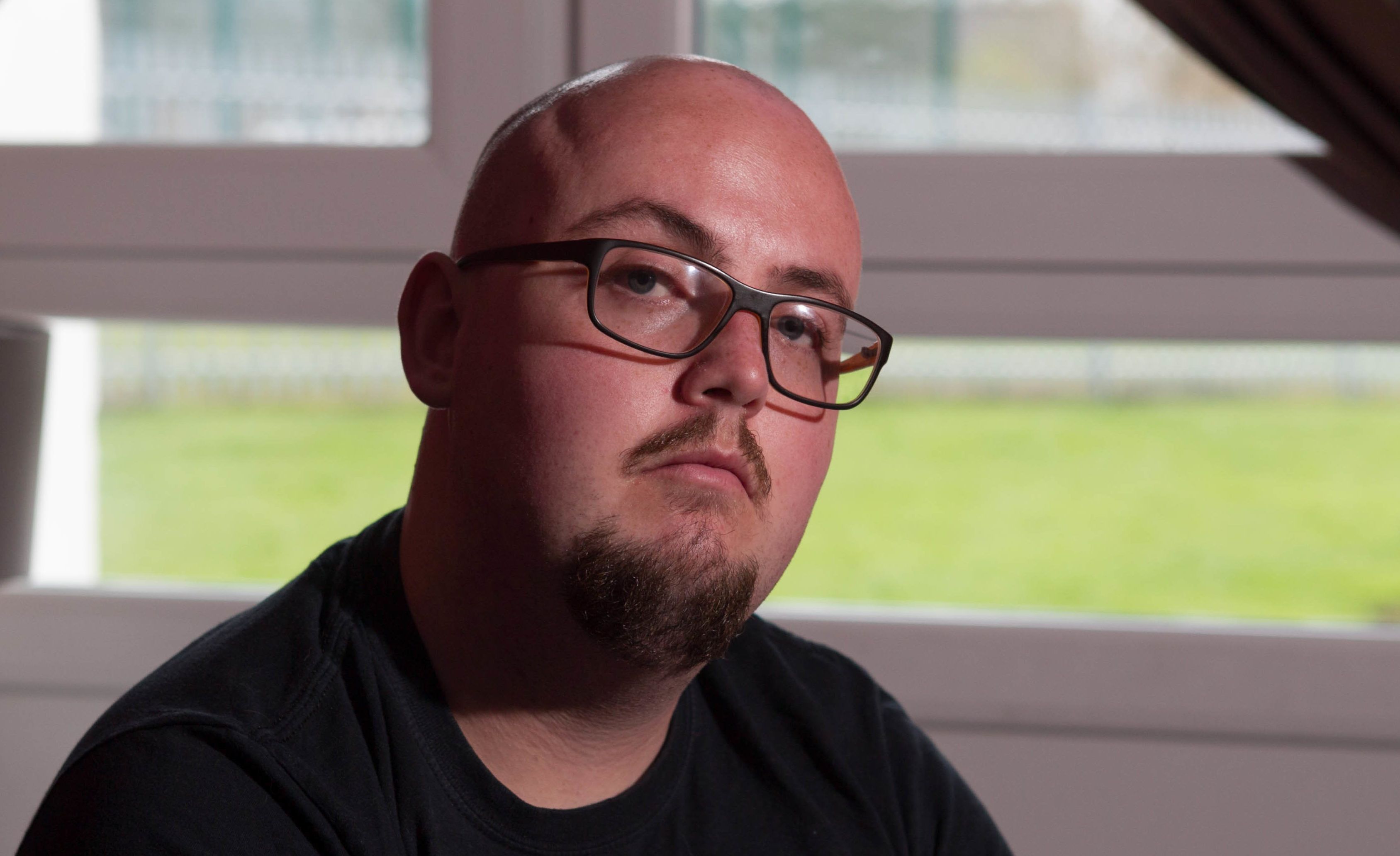 Michael says he is now scared to go outdoors as he fears being spied on by the DWP (Chris Austin / DC Thomson)