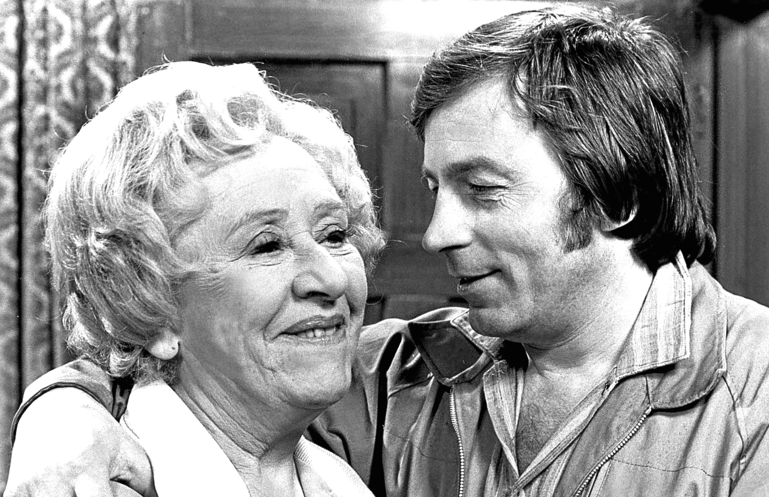 Ken saw Billy Walker (above with Doris Speed as screen mum Annie) as a loveable rogue underneath it all (Allstar/GRANADA TELEVISION)