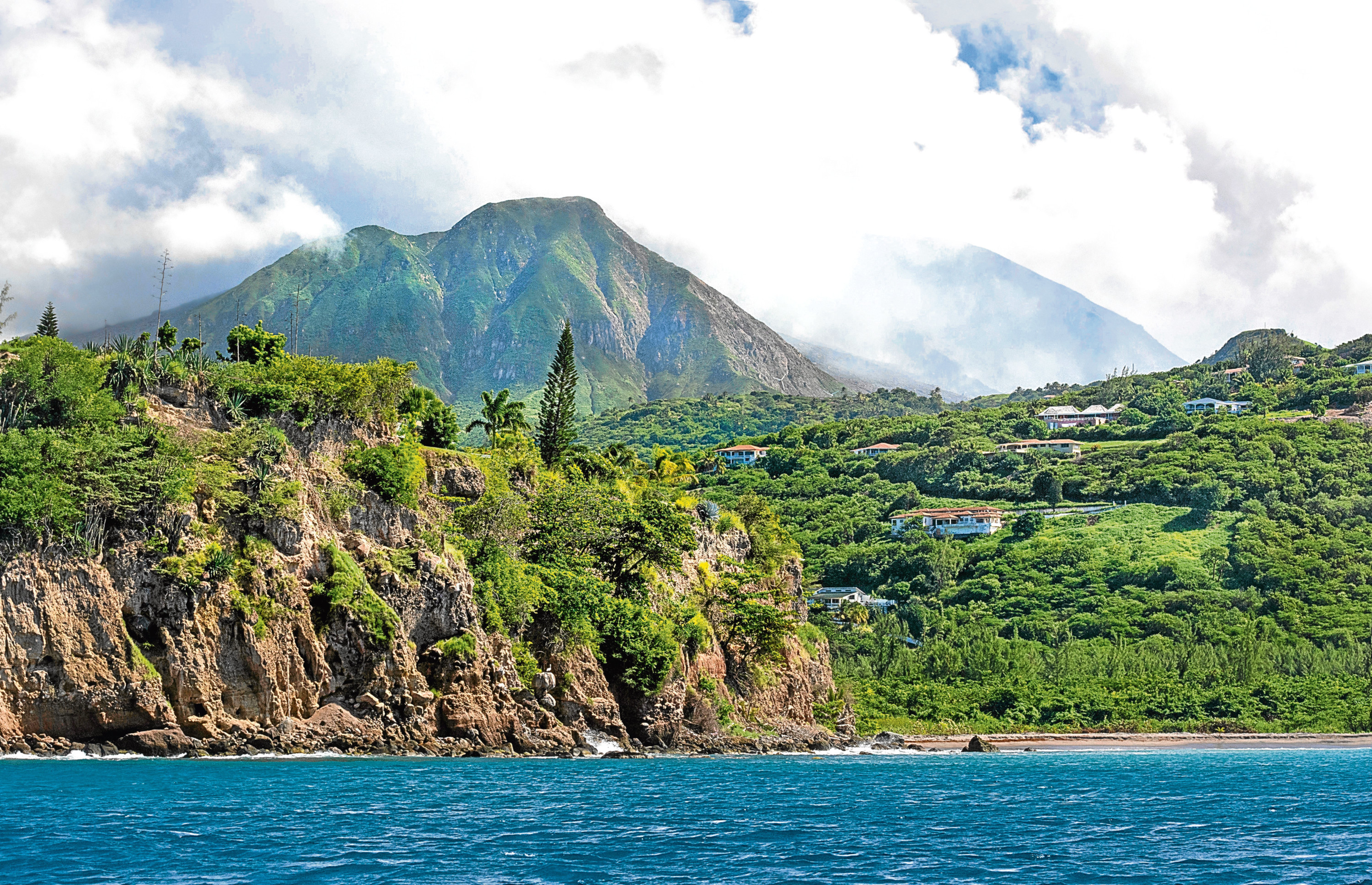 The beautiful landscape of Montserrat (Getty Images/iStock)