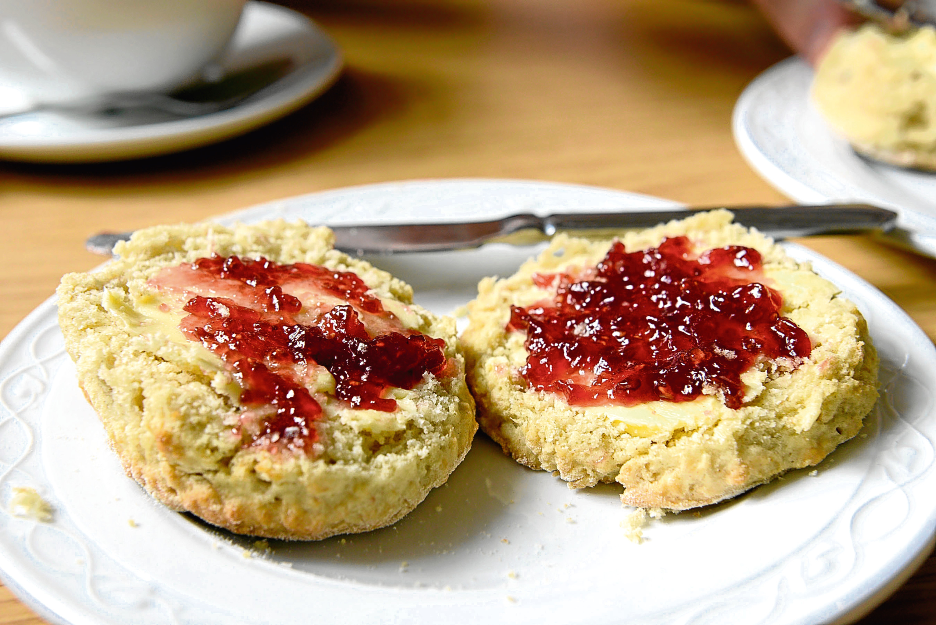 A delicious scone (Iain Ferguson / The Write Image)