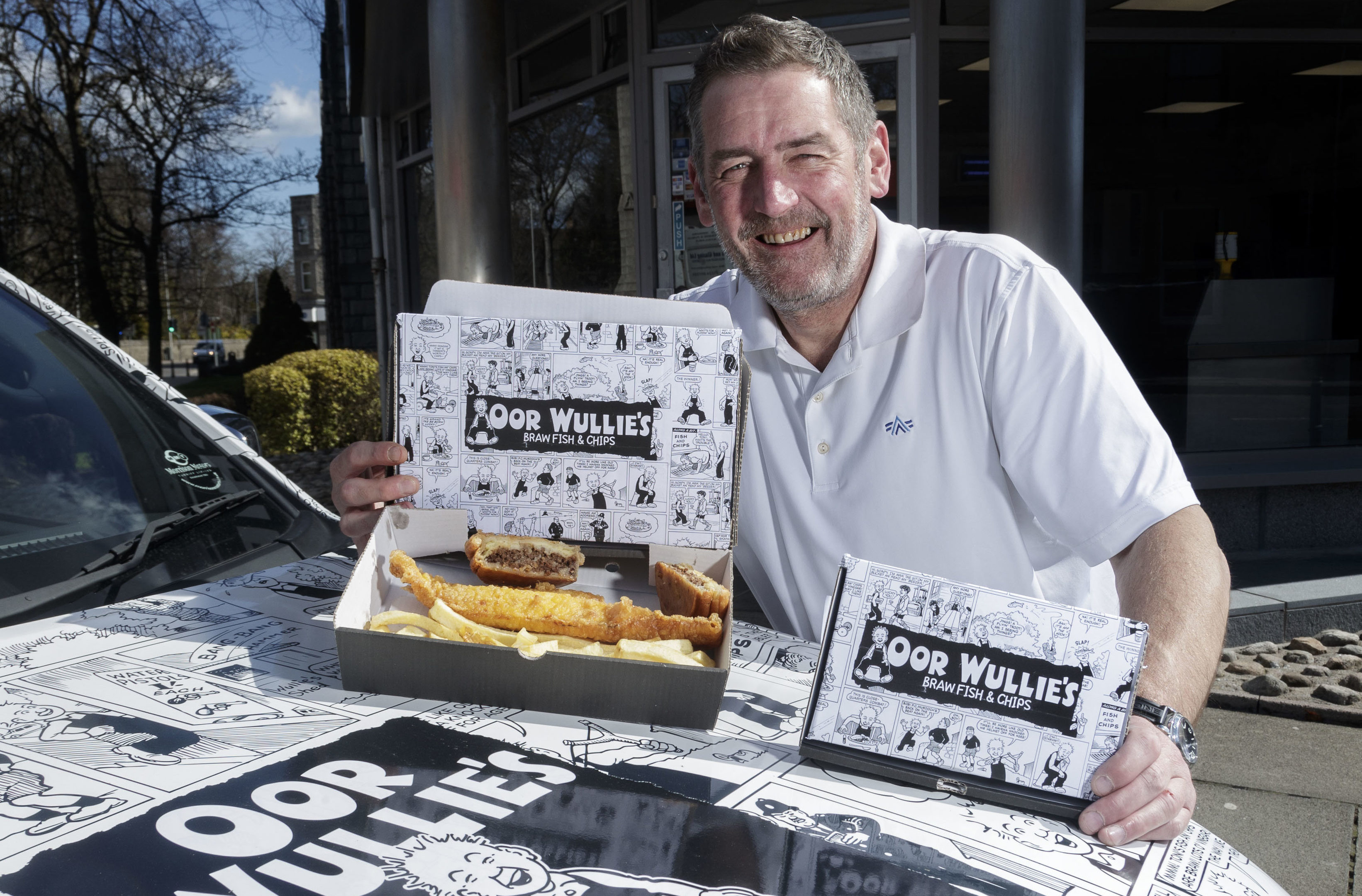 Owner Craig Thomson will run the revamped chippie (Derek Ironside / Newsline Media)