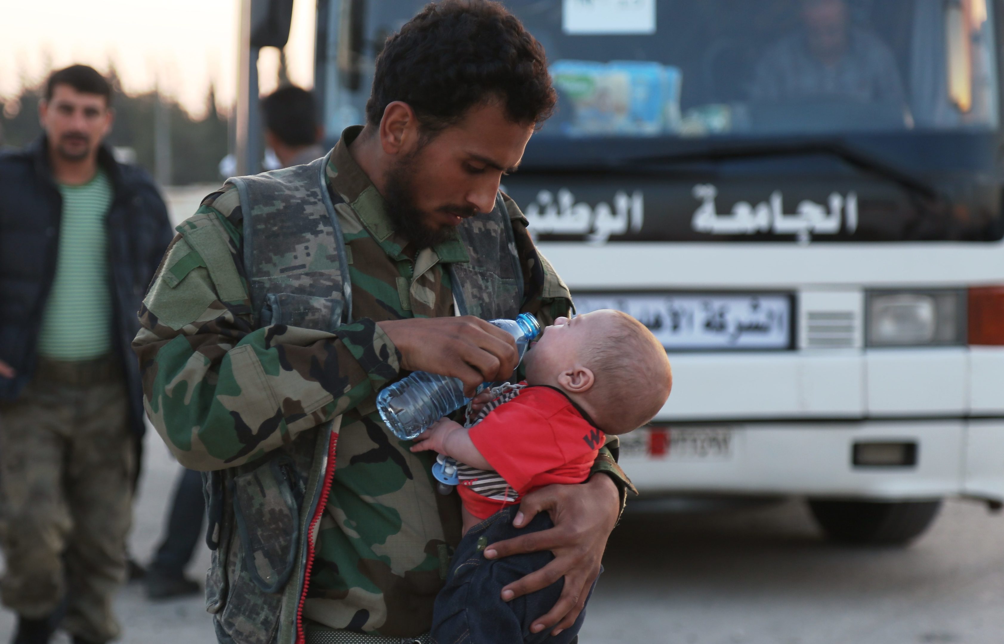 Even before the alleged chemical attack, Douma was under a crippling 
siege and desperately in need of humanitarian supplies (Beha el Halebi/Anadolu Agency/Getty Images)