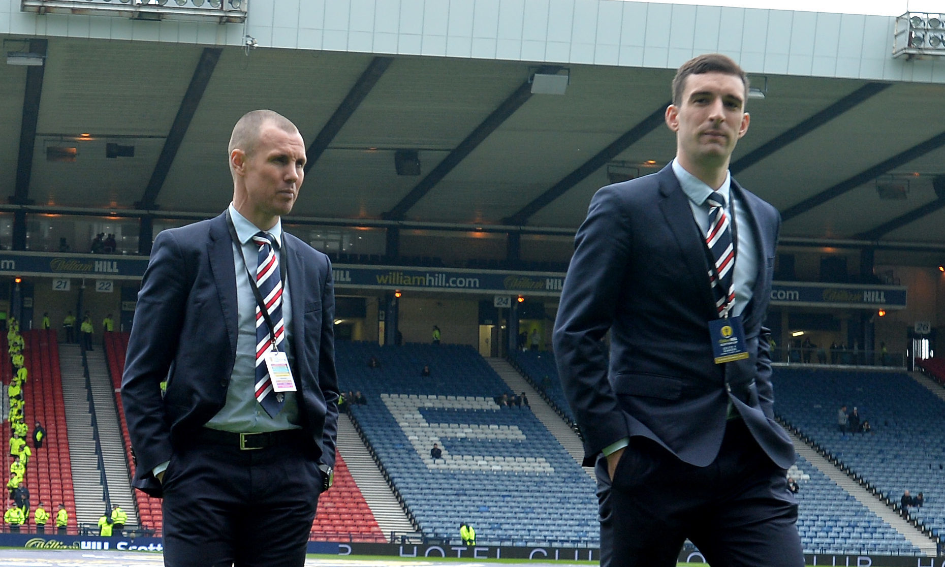 Kenny Miller and Lee Wallace (Mark Runnacles/Getty Images)