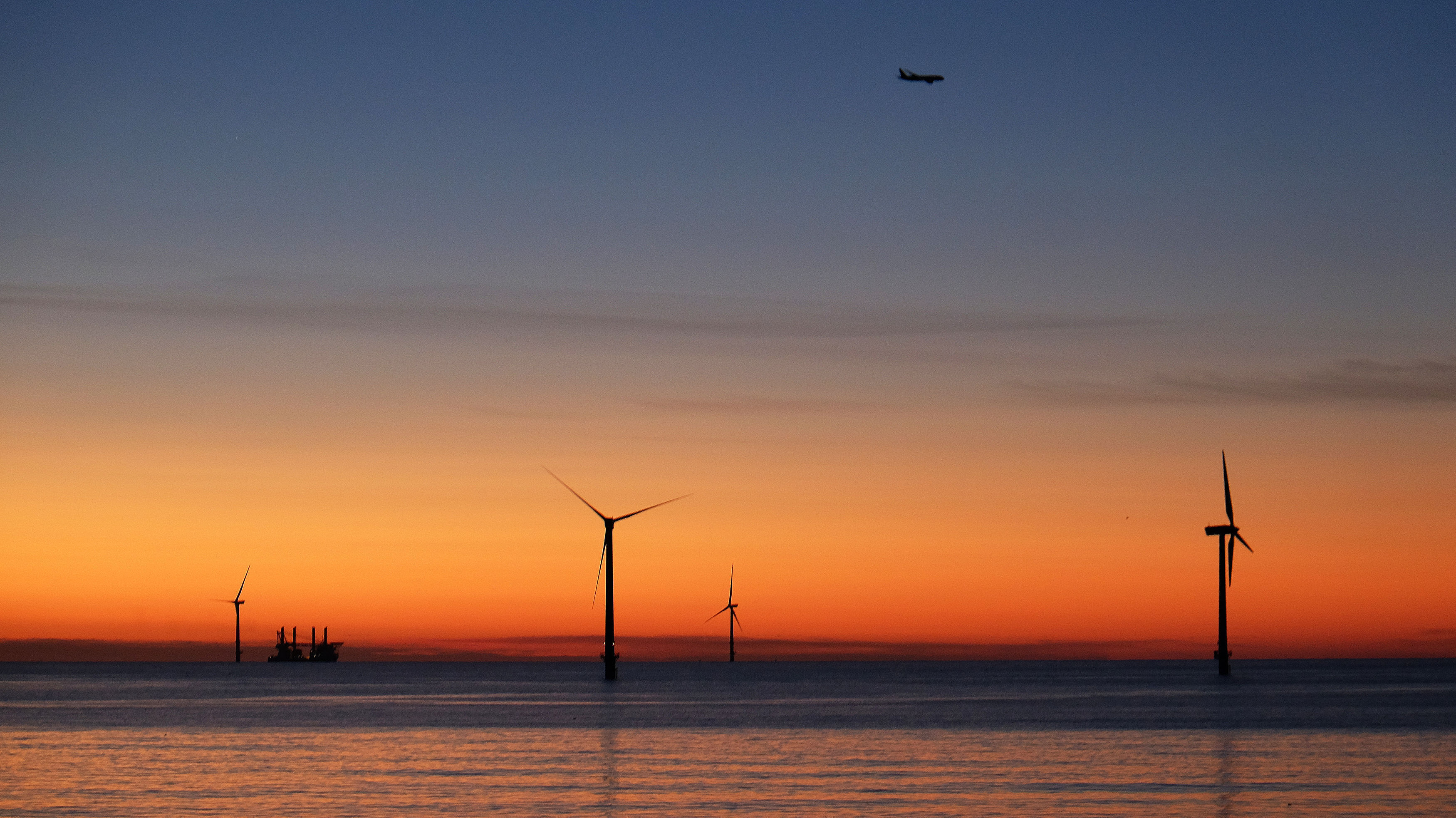 Analysis suggests that seabirds avoided wind turbines more than previously thought and that they changed their flight path to do so. (Owen Humphreys/PA Wire)