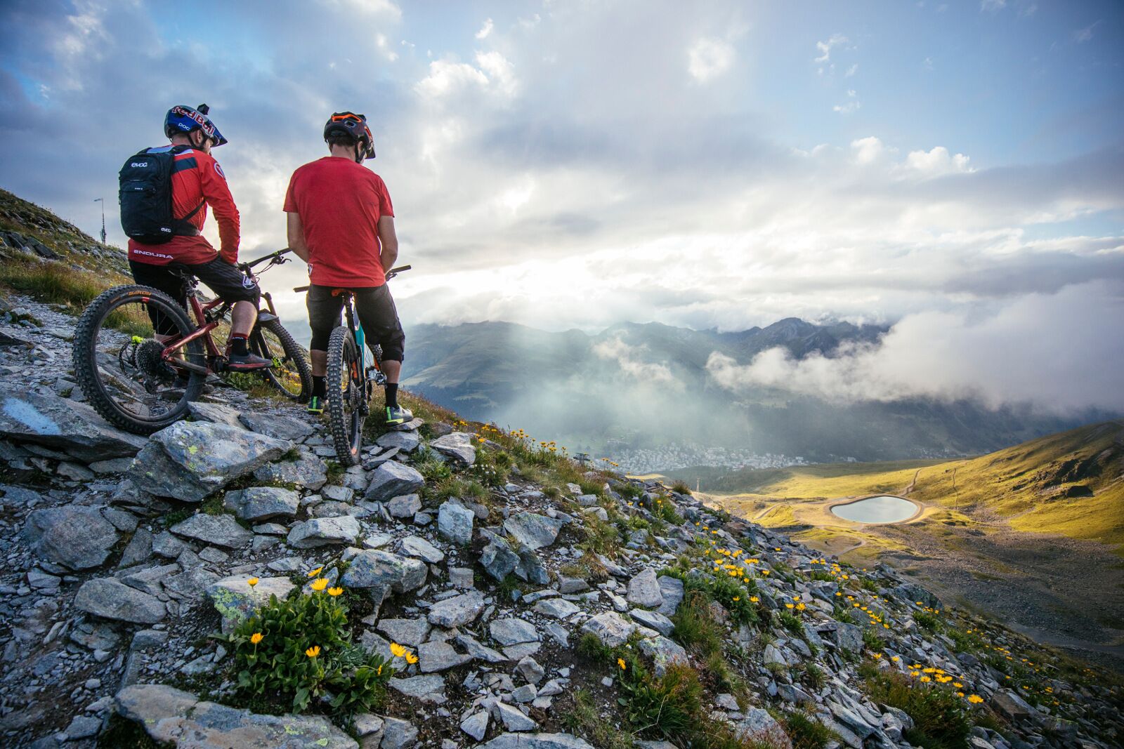 Danny MacAskill and Cladio Caluori explore Swiss cycle tracks in a new video (Martin Blissig)