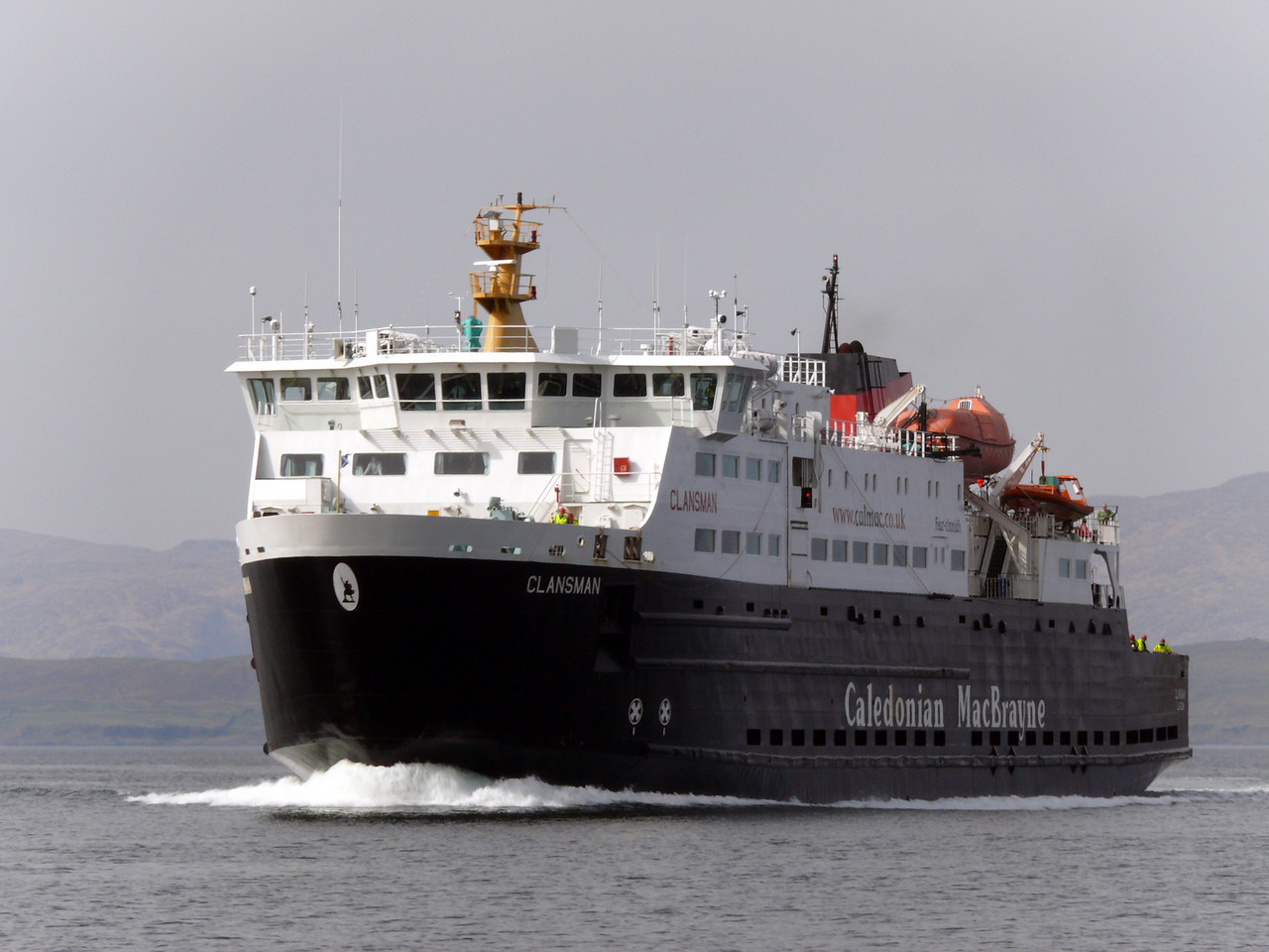 A delay in finishing repairs to Oban-based MV Clansman has had a knock-on effect