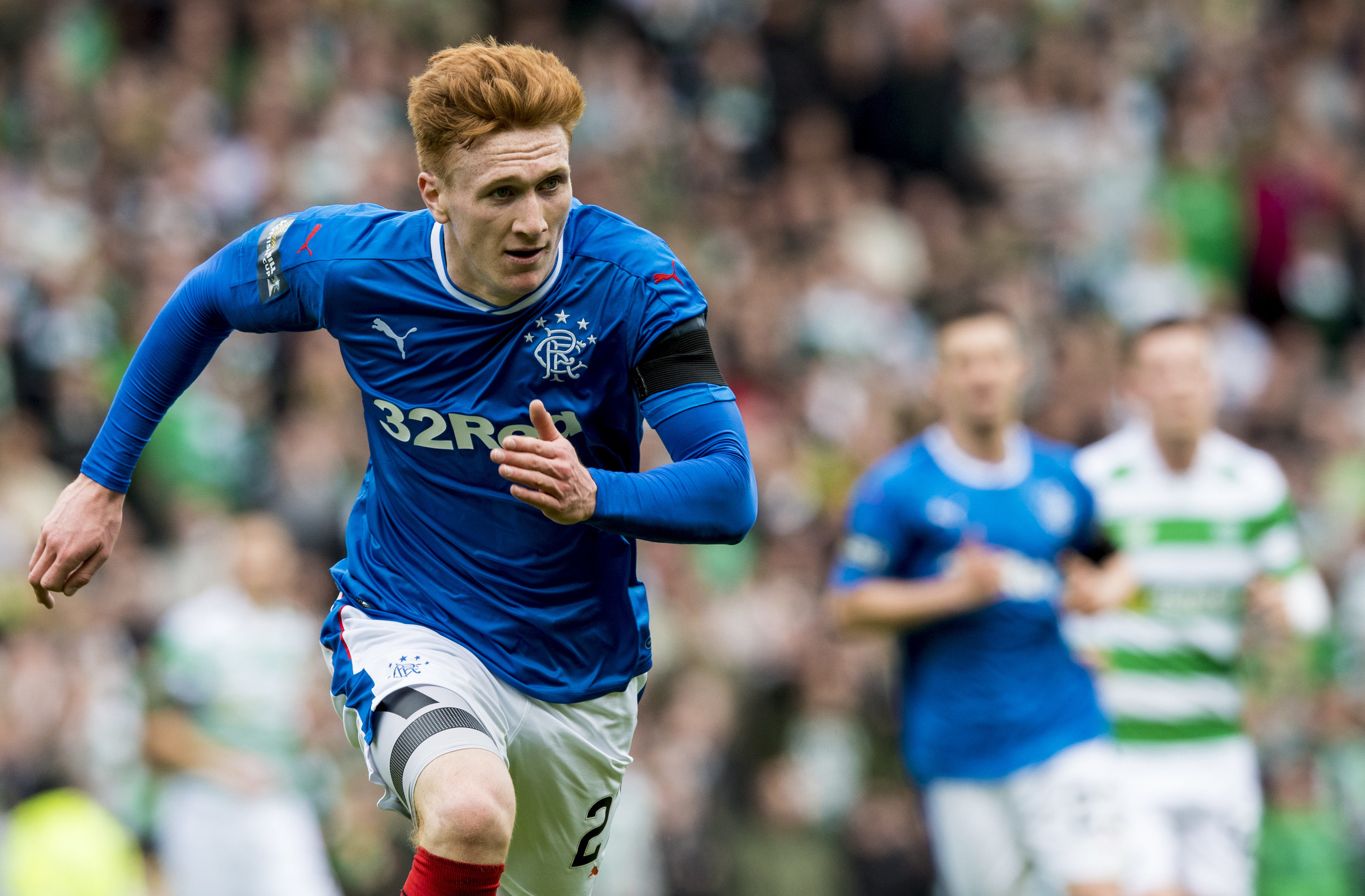 David Bates in action for Rangers (SNS Group / Craig Williamson)
