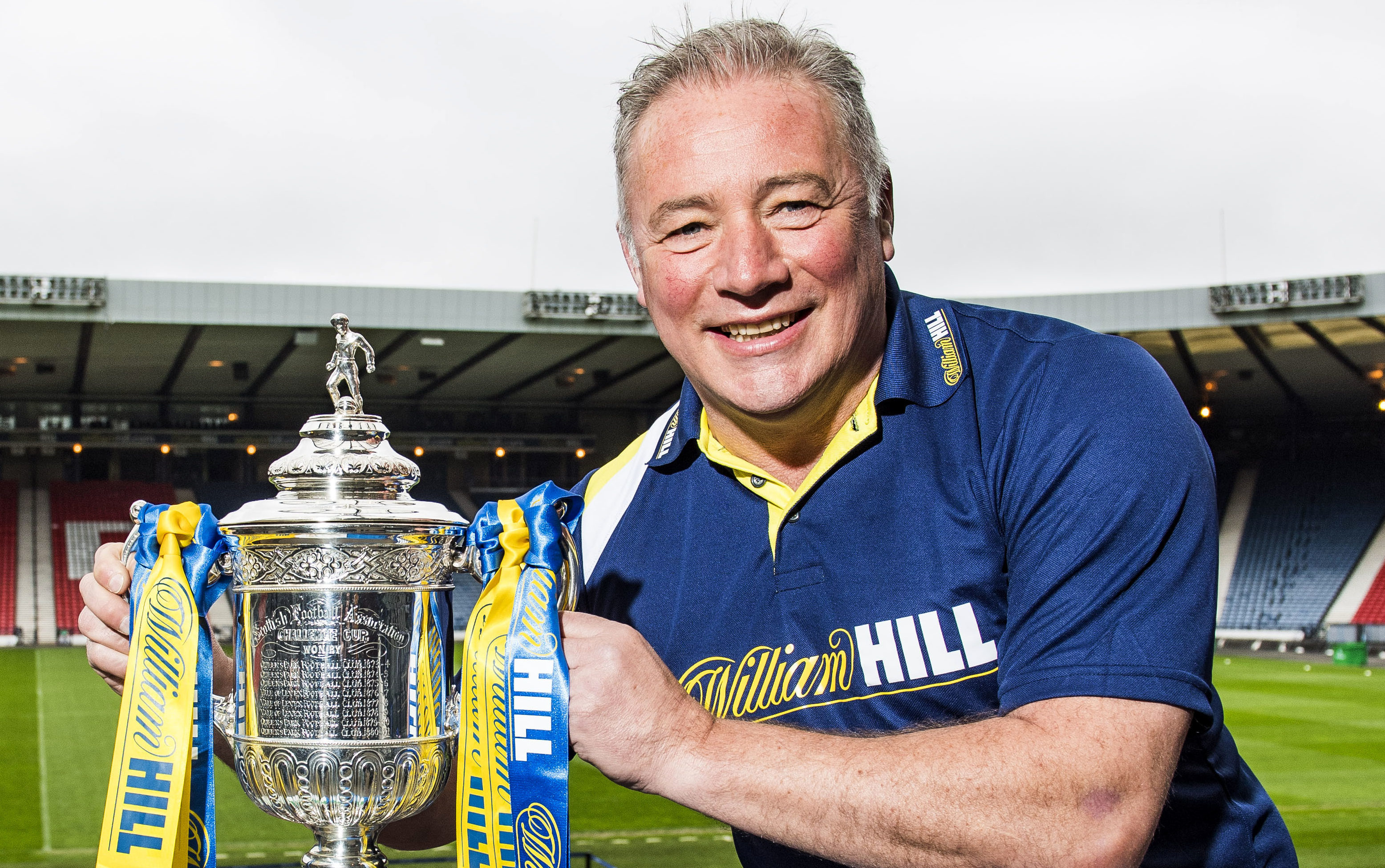 Ally McCoist previews Sunday's William Hill Scottish Cup clash (SNS Group / Gary Hutchison)