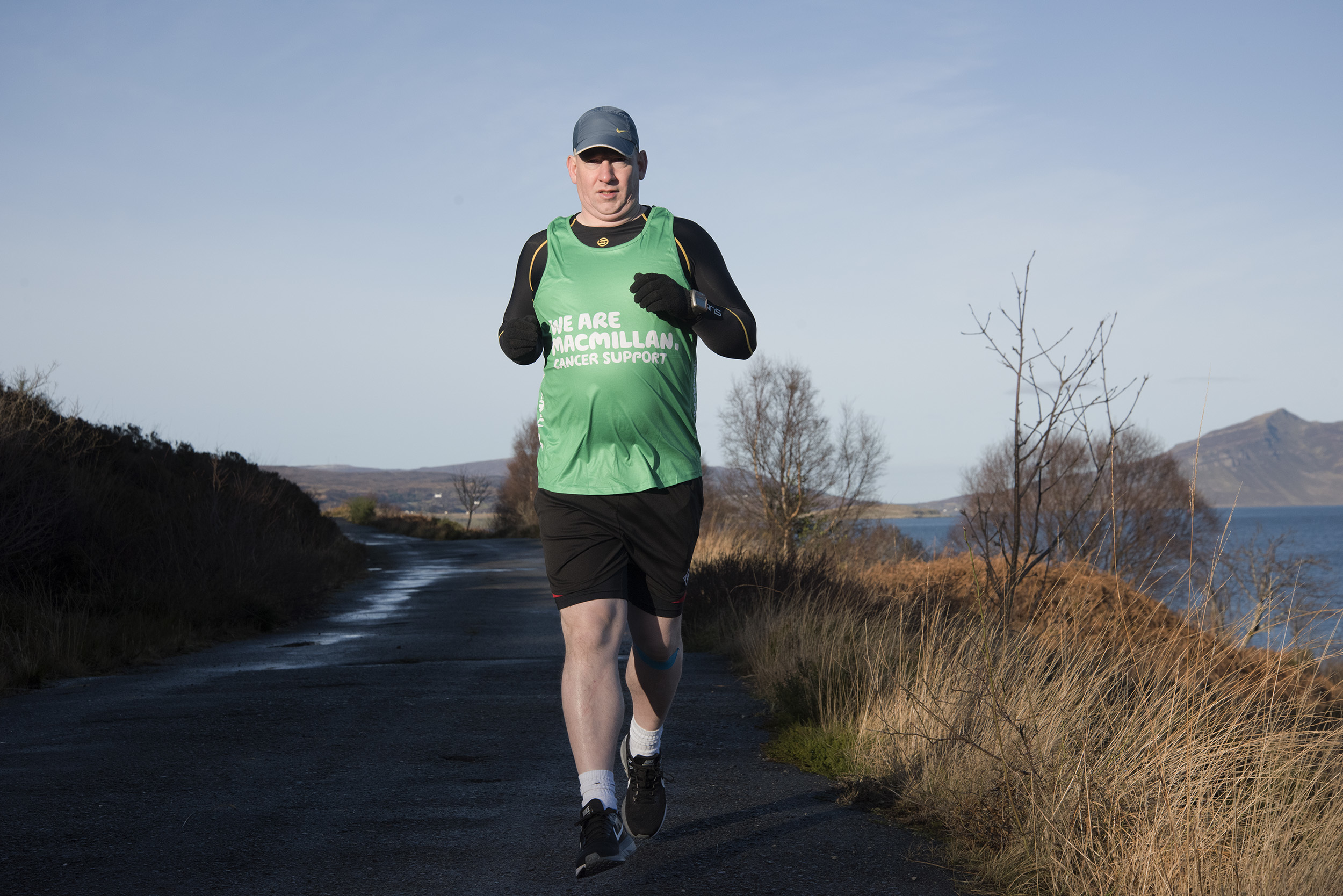 Alistair Macpherson will run across ten islands non-stop over a 48-hour period (Picture: Hugh Campbell)