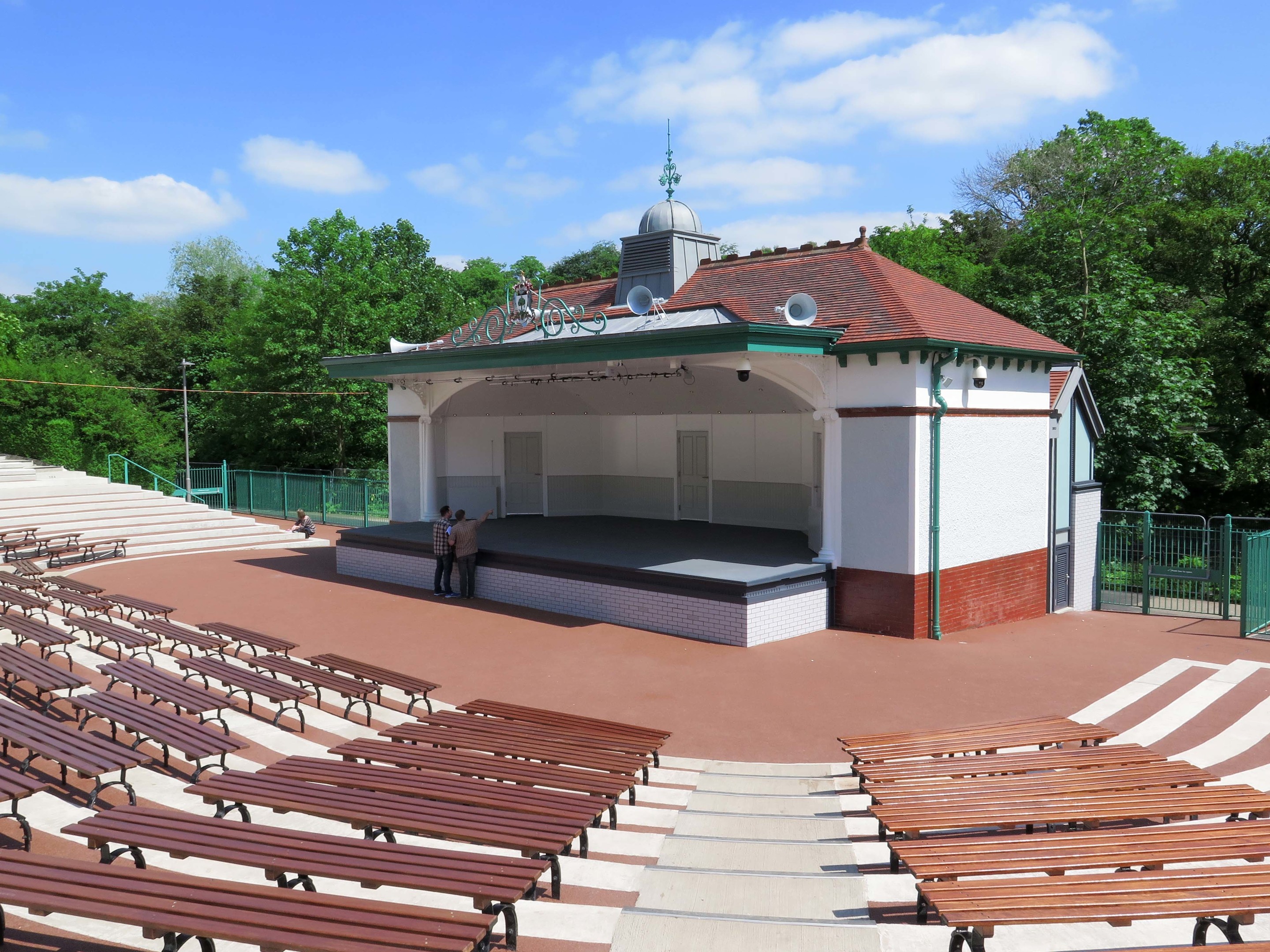 Glasgow's Kelvingrove Bandstand (Barrie Marshall / DC Thomson)