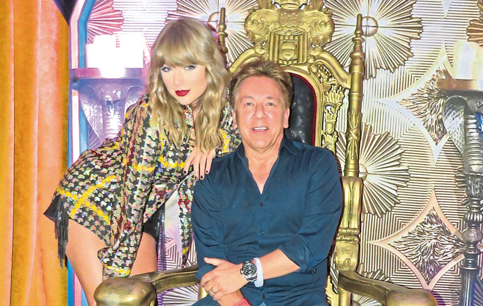 Game Of Thrones? Singing superstar Taylor Swift and I prove we’re showbiz royalty