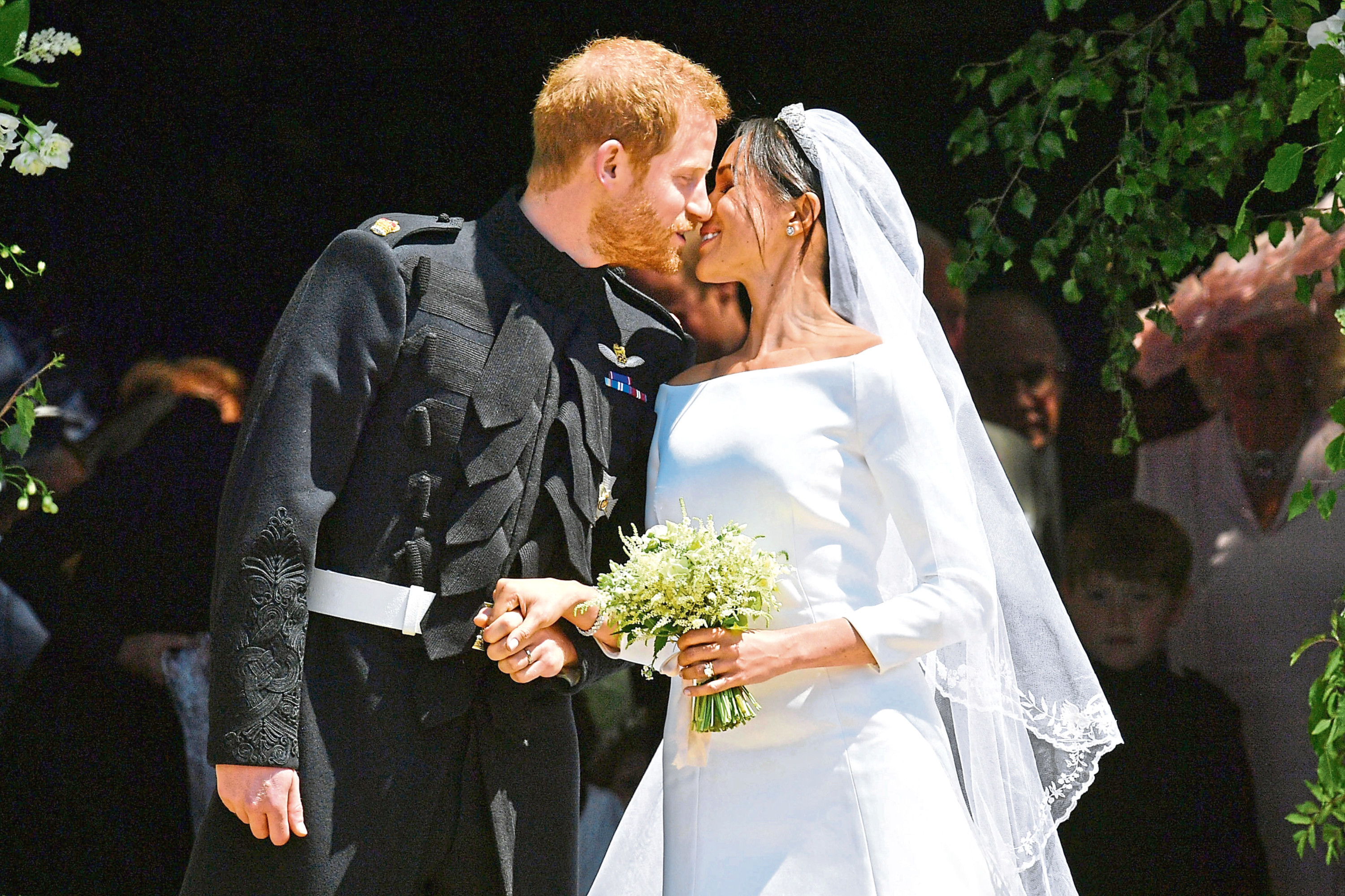 America just couldn’t get enough of Meghan and Harry’s fairytale wedding (Ben Birchall/PA Wire)