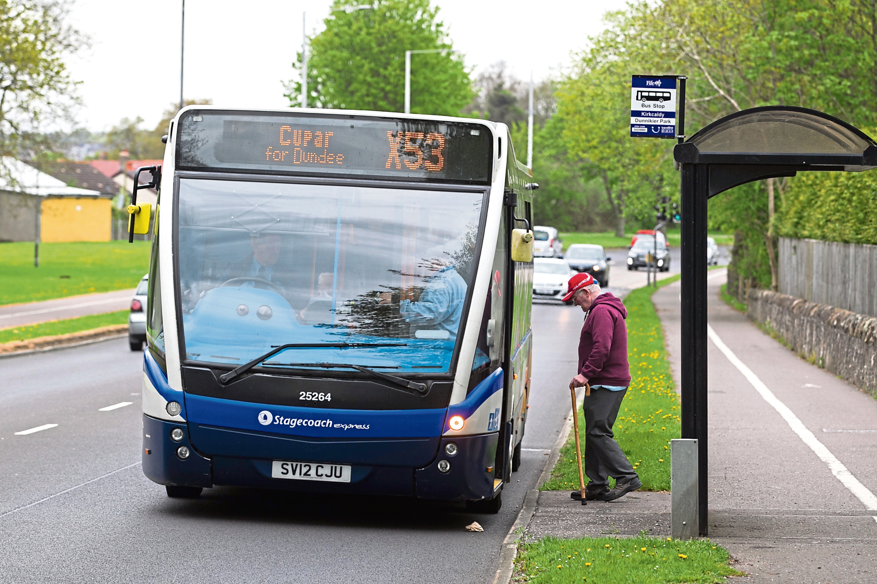 The X53 bus service in Kirkcaldy (Chris Austin / DC Thomson)