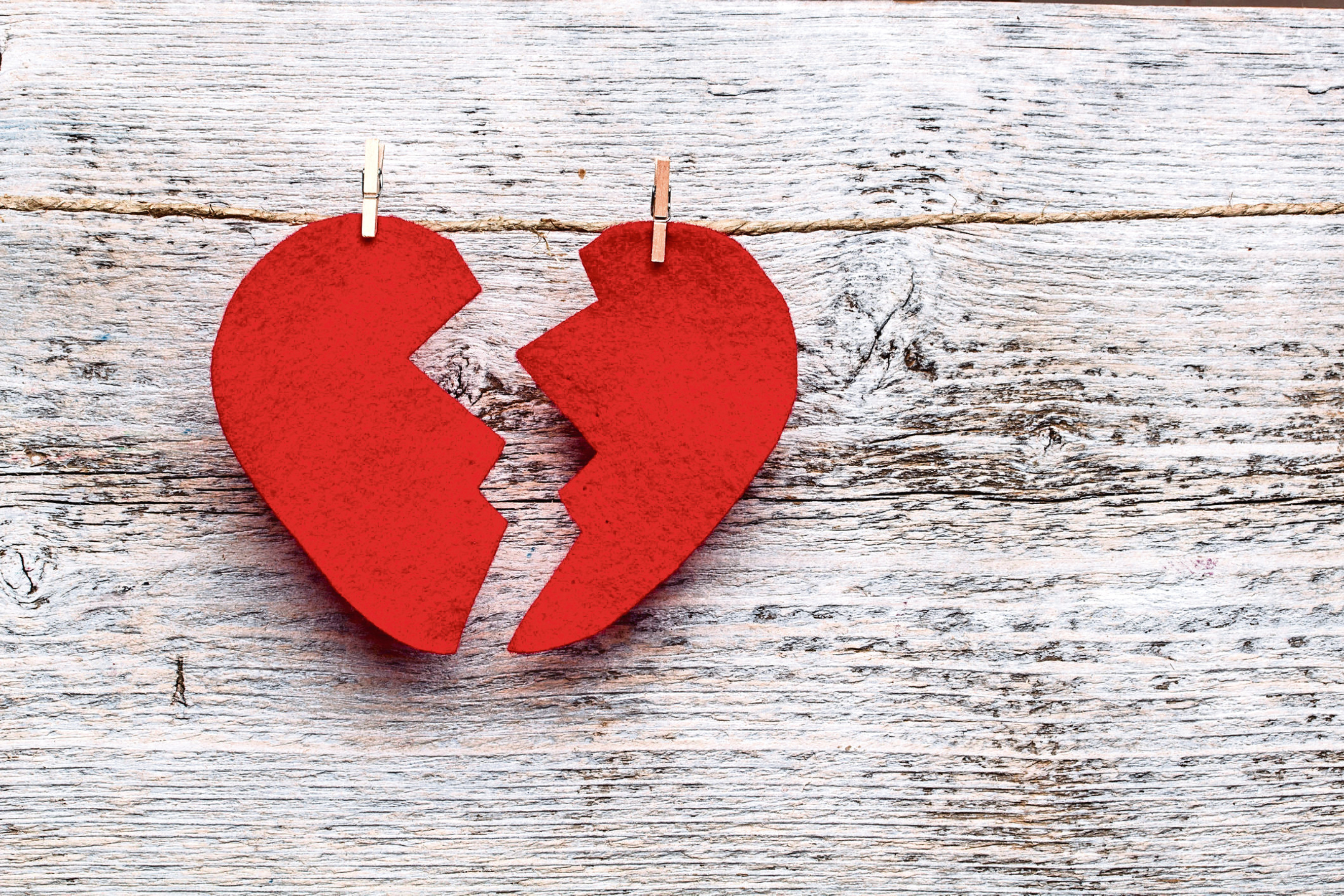 A broken heart (Thinkstock/PA)