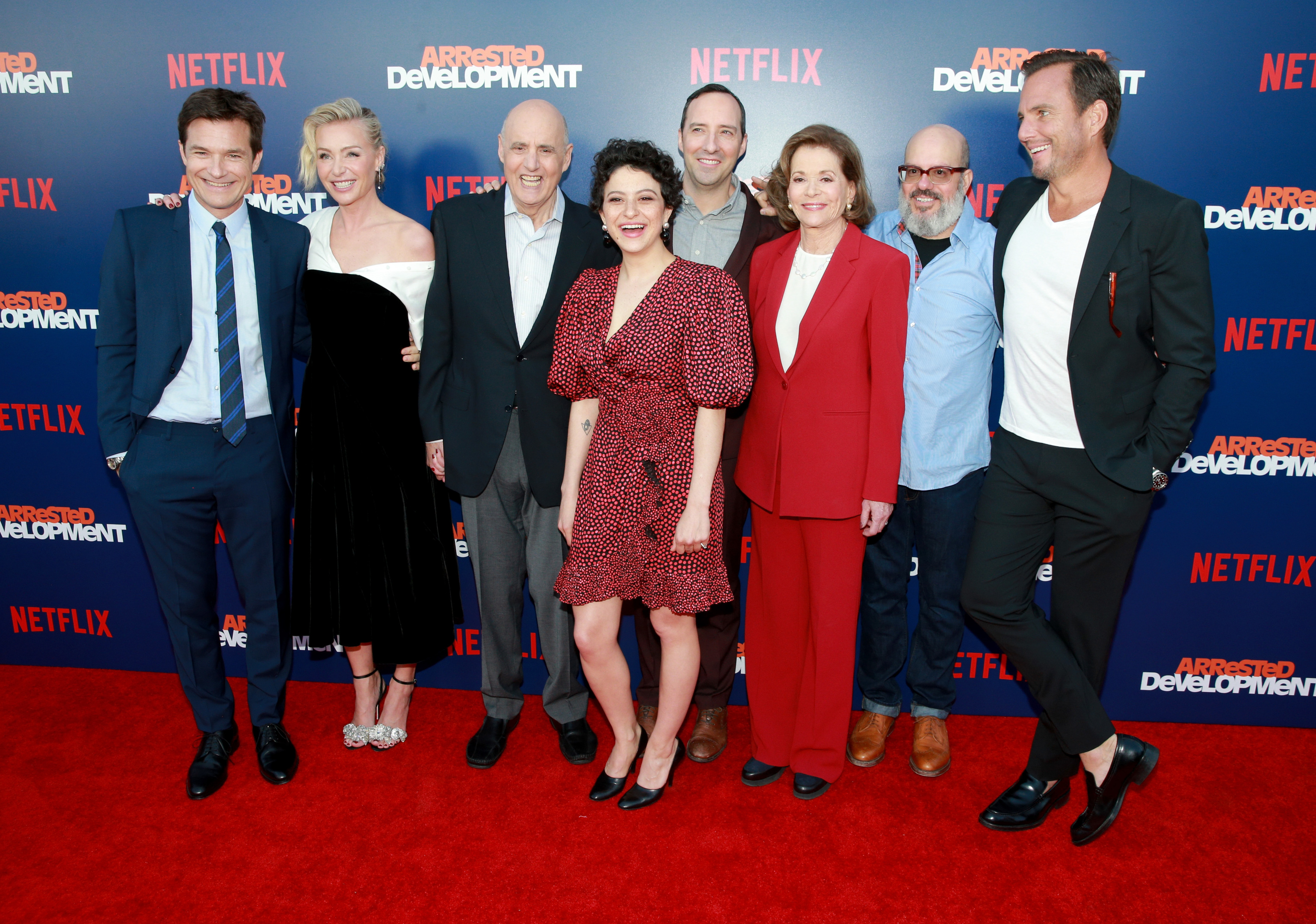 The cast of the US comedy were interviewed as a group in The New York Times (Rich Fury/Getty Images)