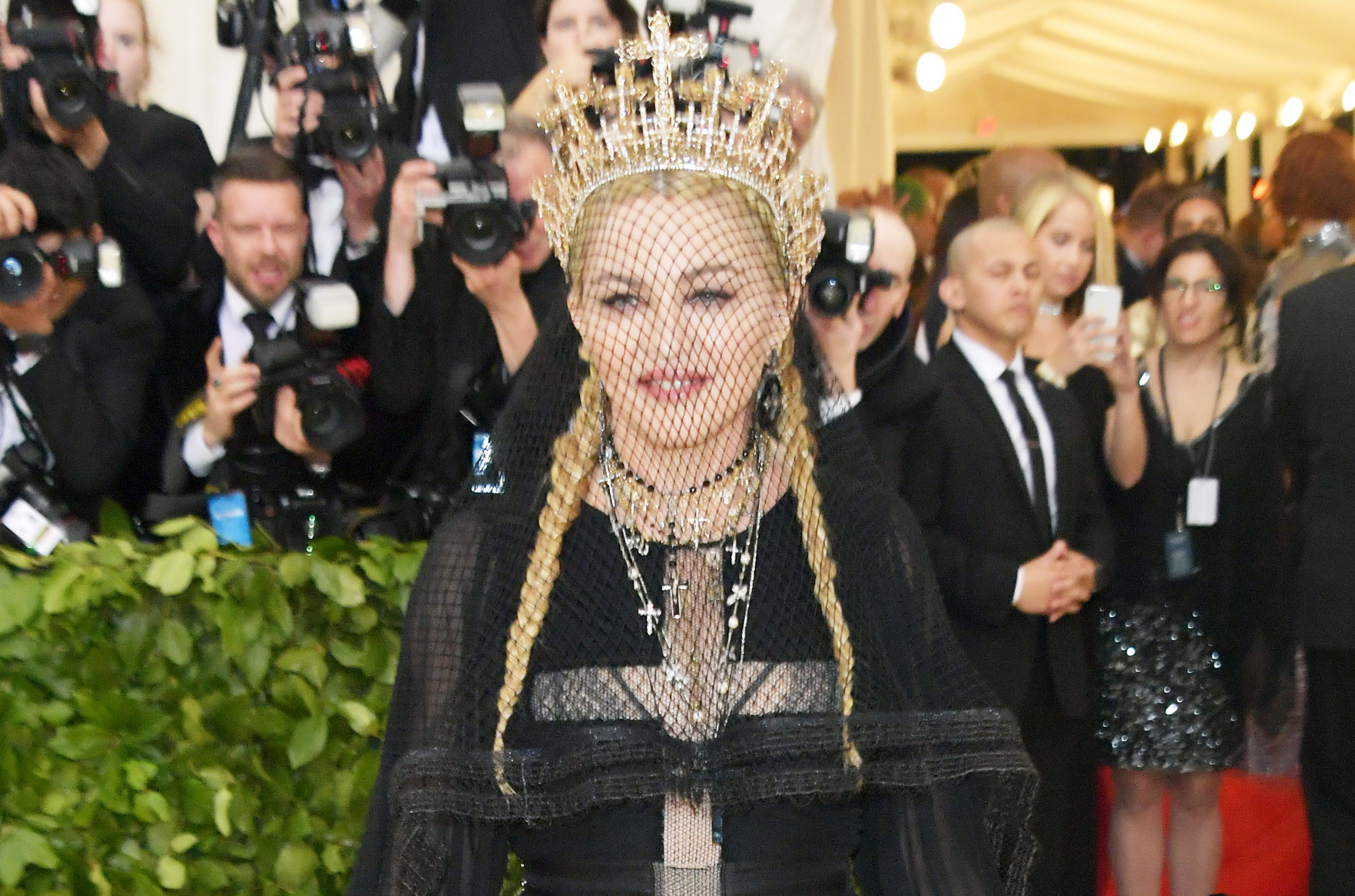 Madonna attends the Met Gala (Neilson Barnard/Getty Images)