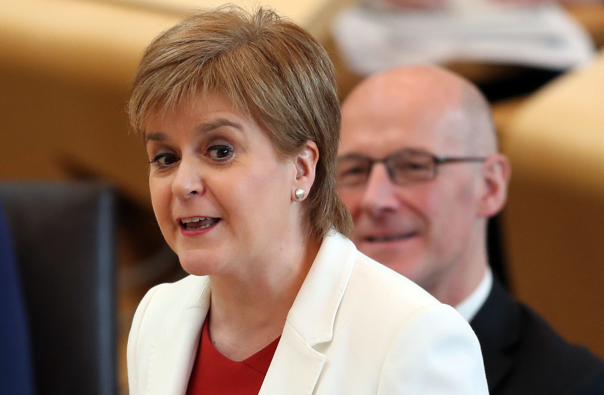 First Minister Nicola Sturgeon (Jane Barlow/PA Wire)