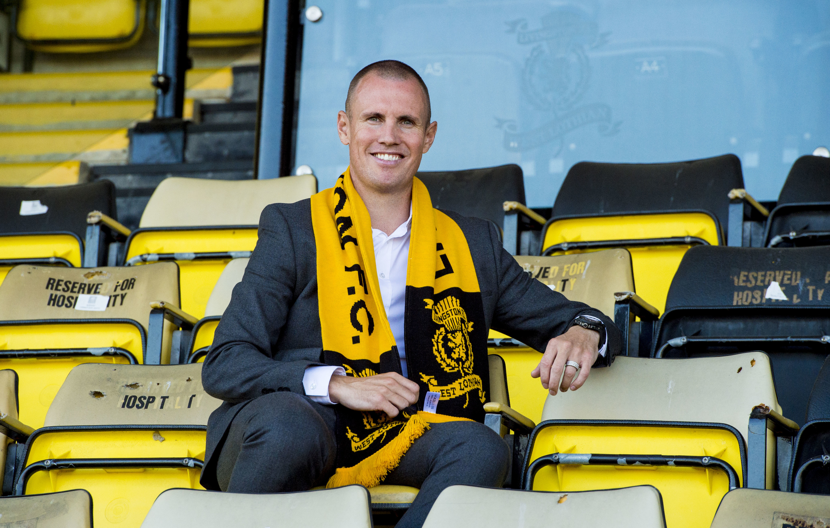 Kenny Miller is unveiled as Livingston's new player-manager (SNS Group)