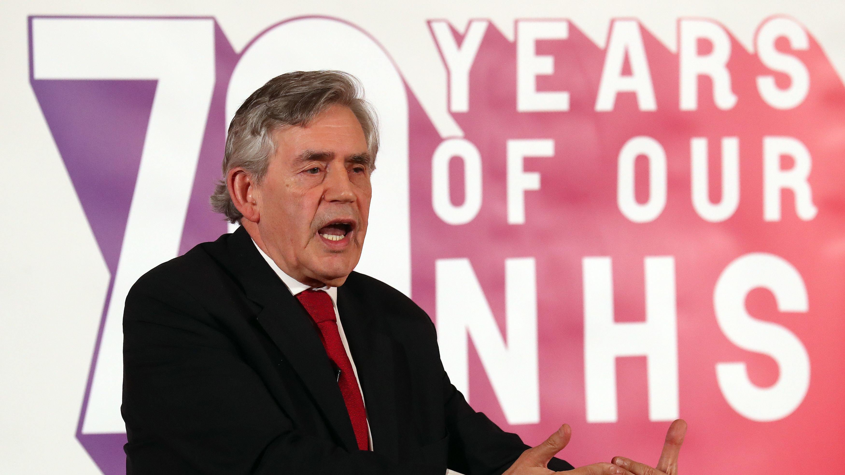 Gordon Brown (Andrew Milligan/PA Wire)