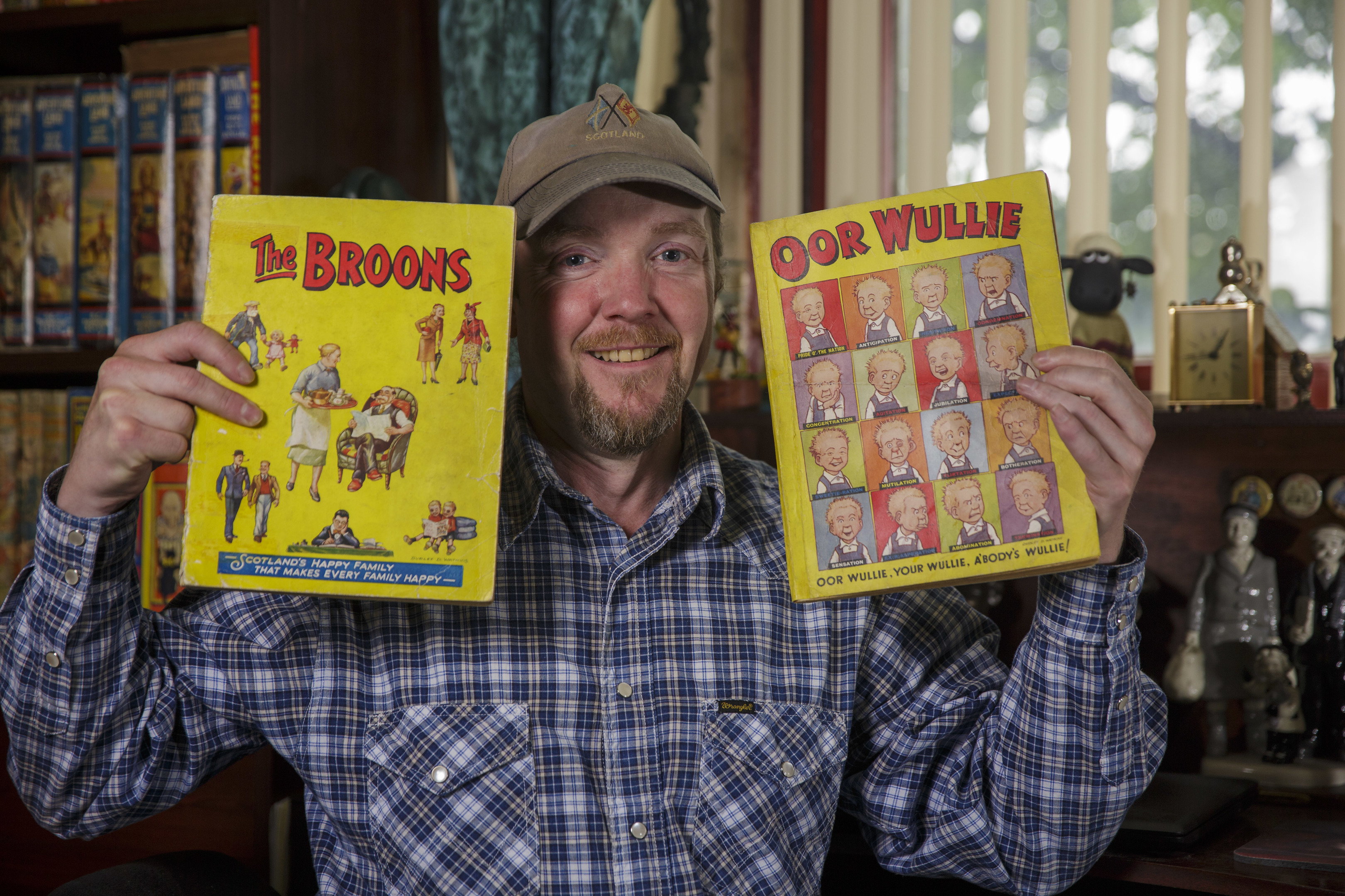 Matt Fleming is hoping to auction off two of his annuals (Newsline Media)