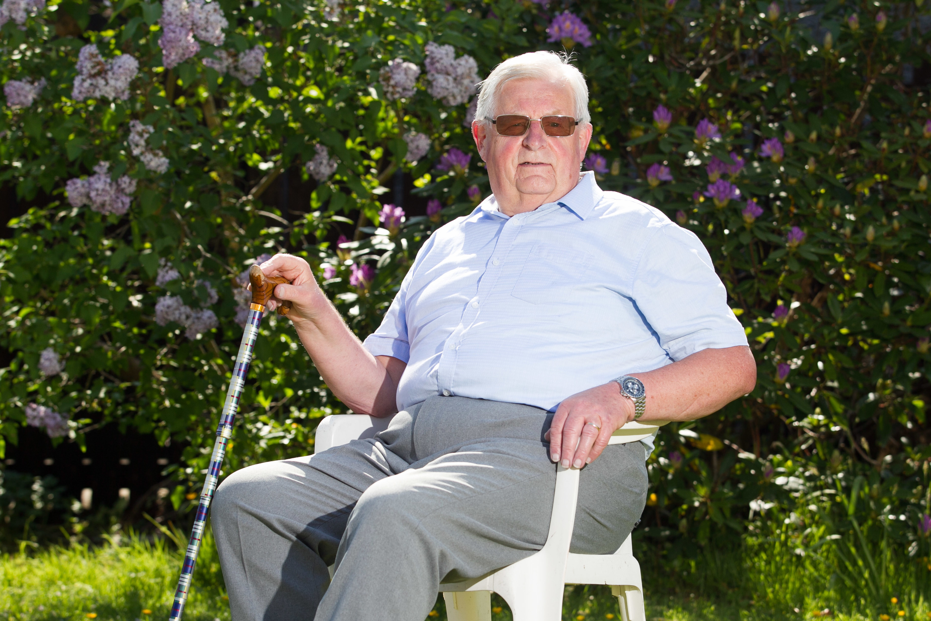 Geoff Orry is a member of the Scottish Dementia Working Group (Chris Austin / DC Thomson)