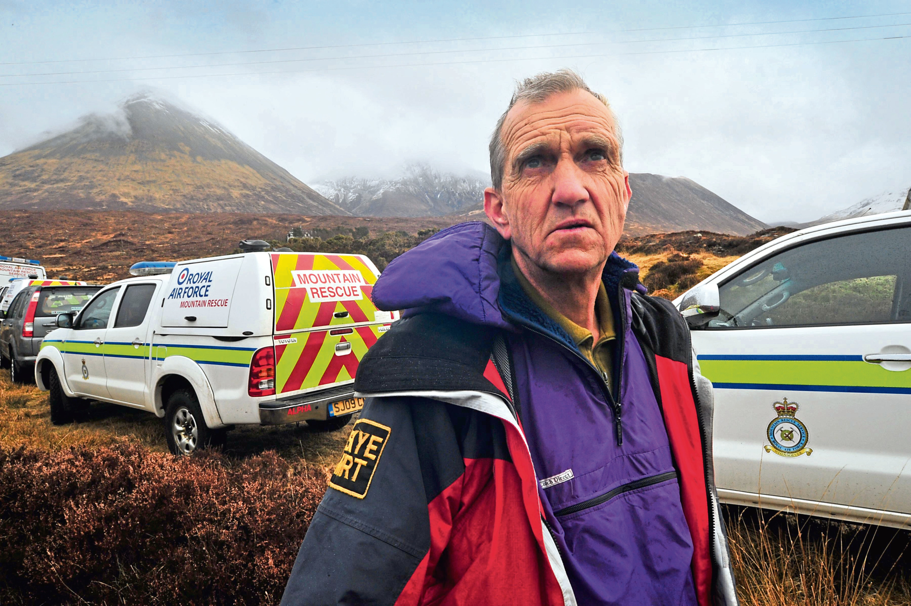 Skye Mountain Rescue Team Leader Gerry Akroyd (Iain Smith)