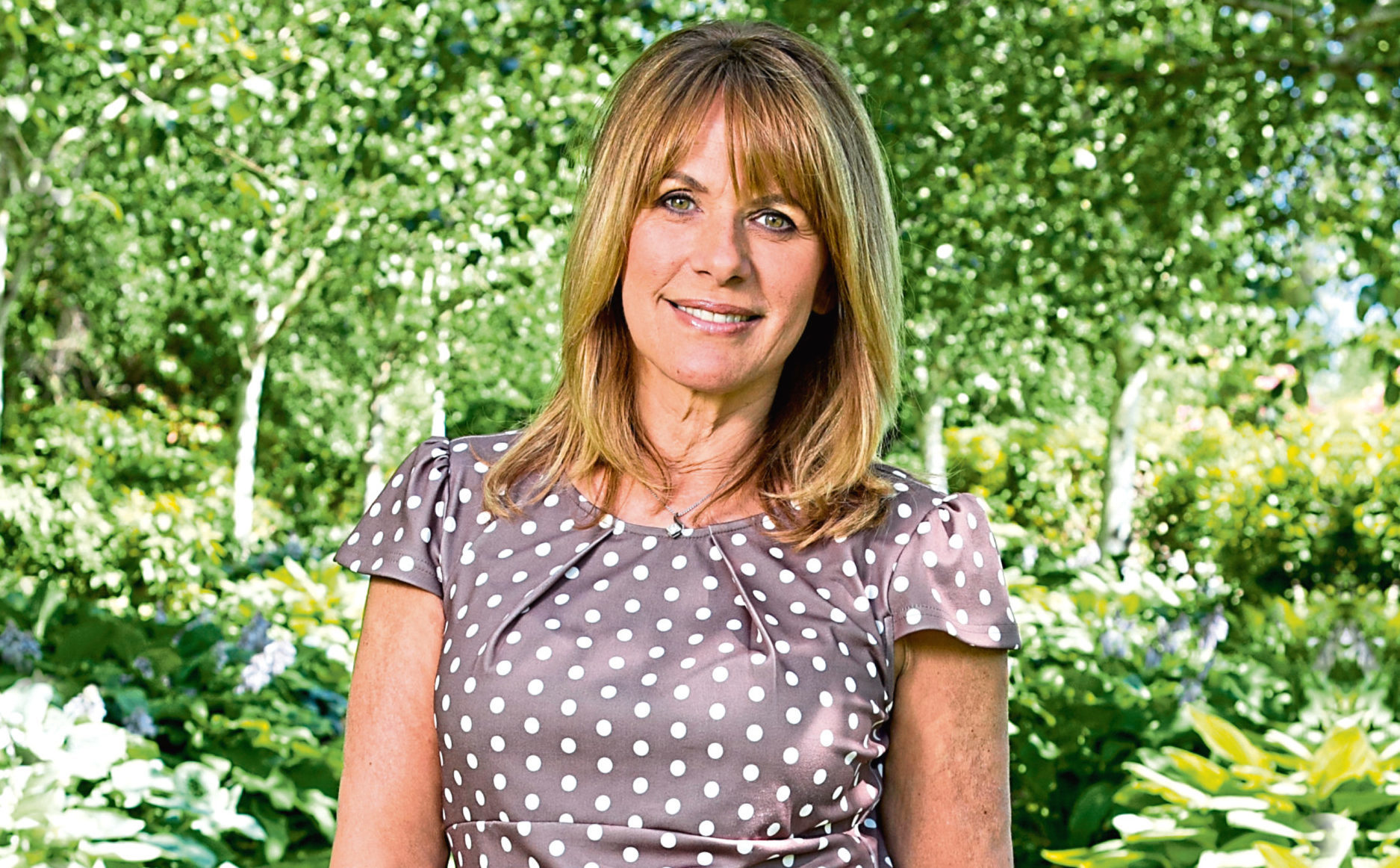 Humanist celebrant Carol Smillie at Pollok Park in Glasgow last week (Andrew Cawley / DC Thomson)