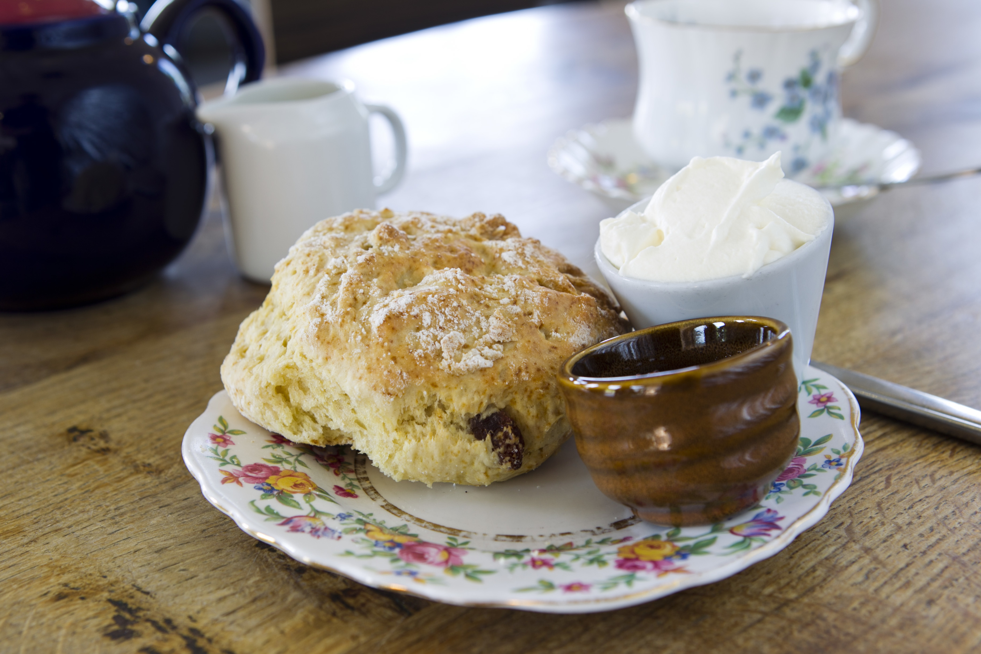 The recipes for the scones come from the owner's  grandmother's recipe book from the 1920s (Andrew Cawley / DC Thomson)