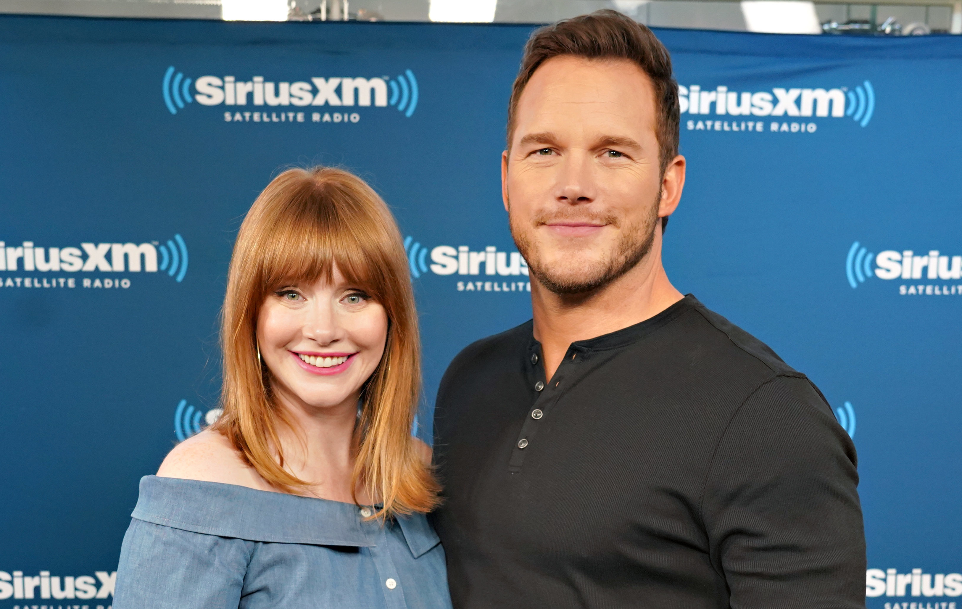 Bryce Dallas Howard and Chris Pratt (Cindy Ord/Getty Images for SiriusXM)