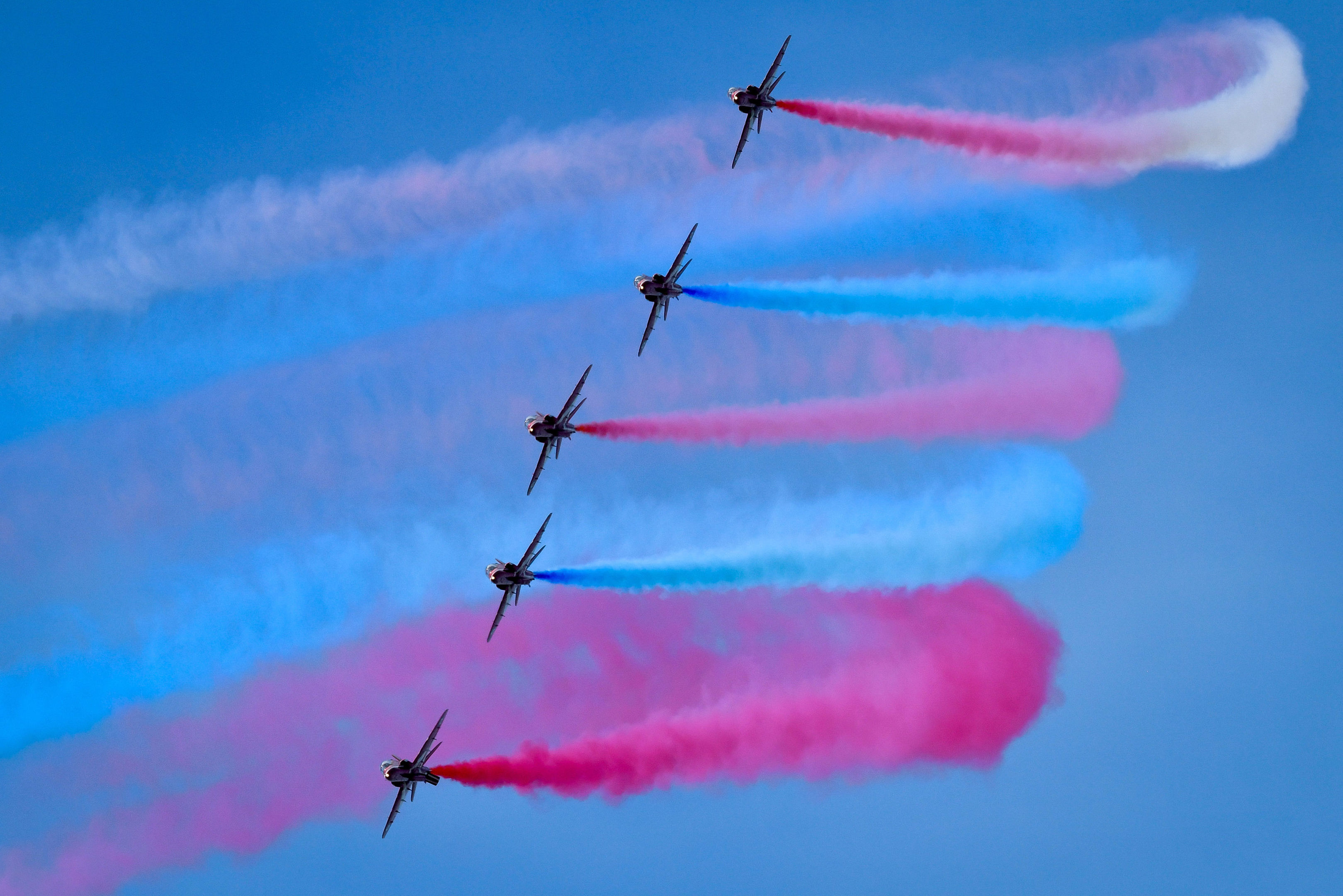 The Red Arrows (Ben Birchall/PA Wire)