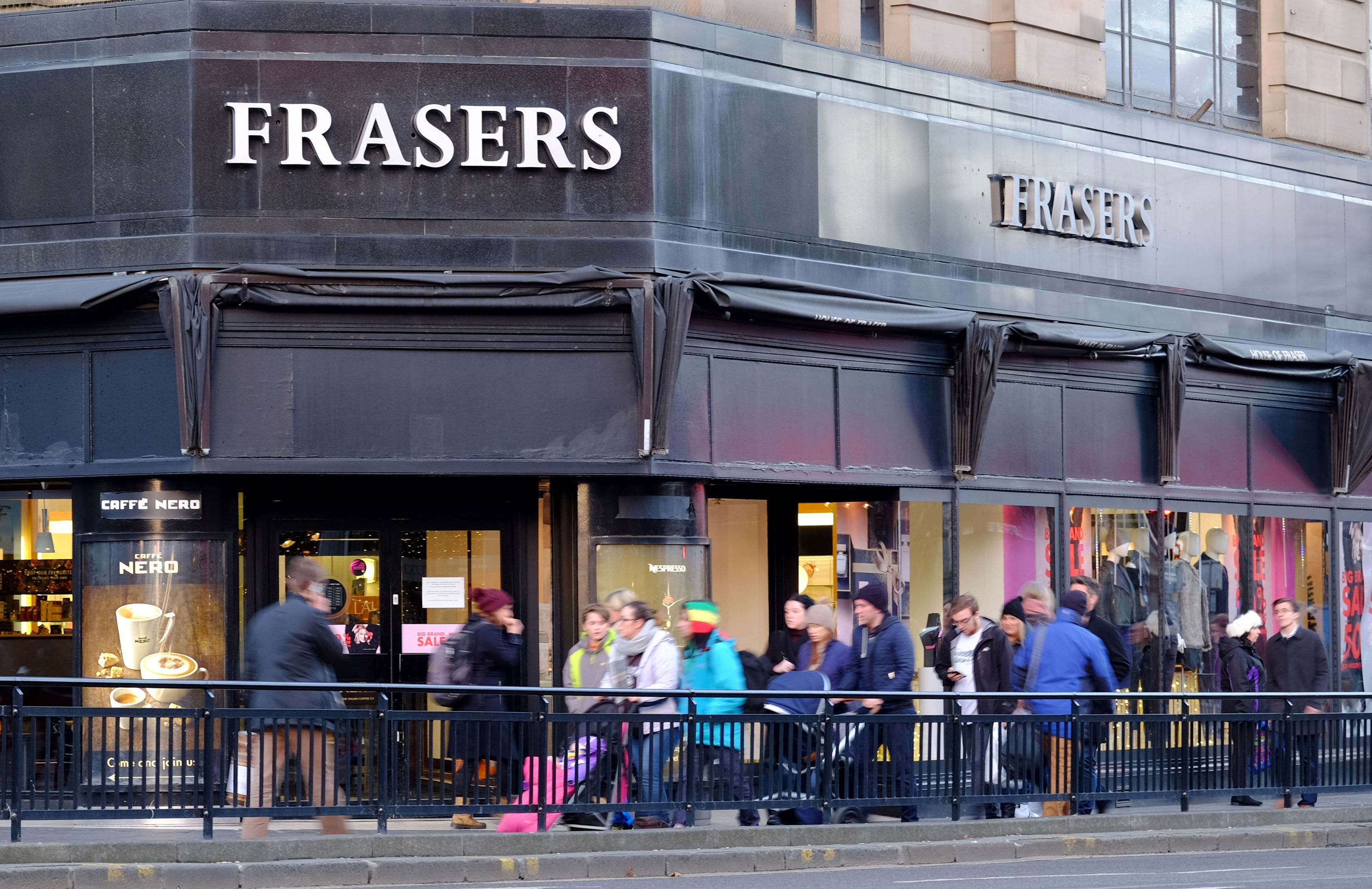 Edinburgh store among House of Fraser outlets earmarked for closure - The Sunday Post