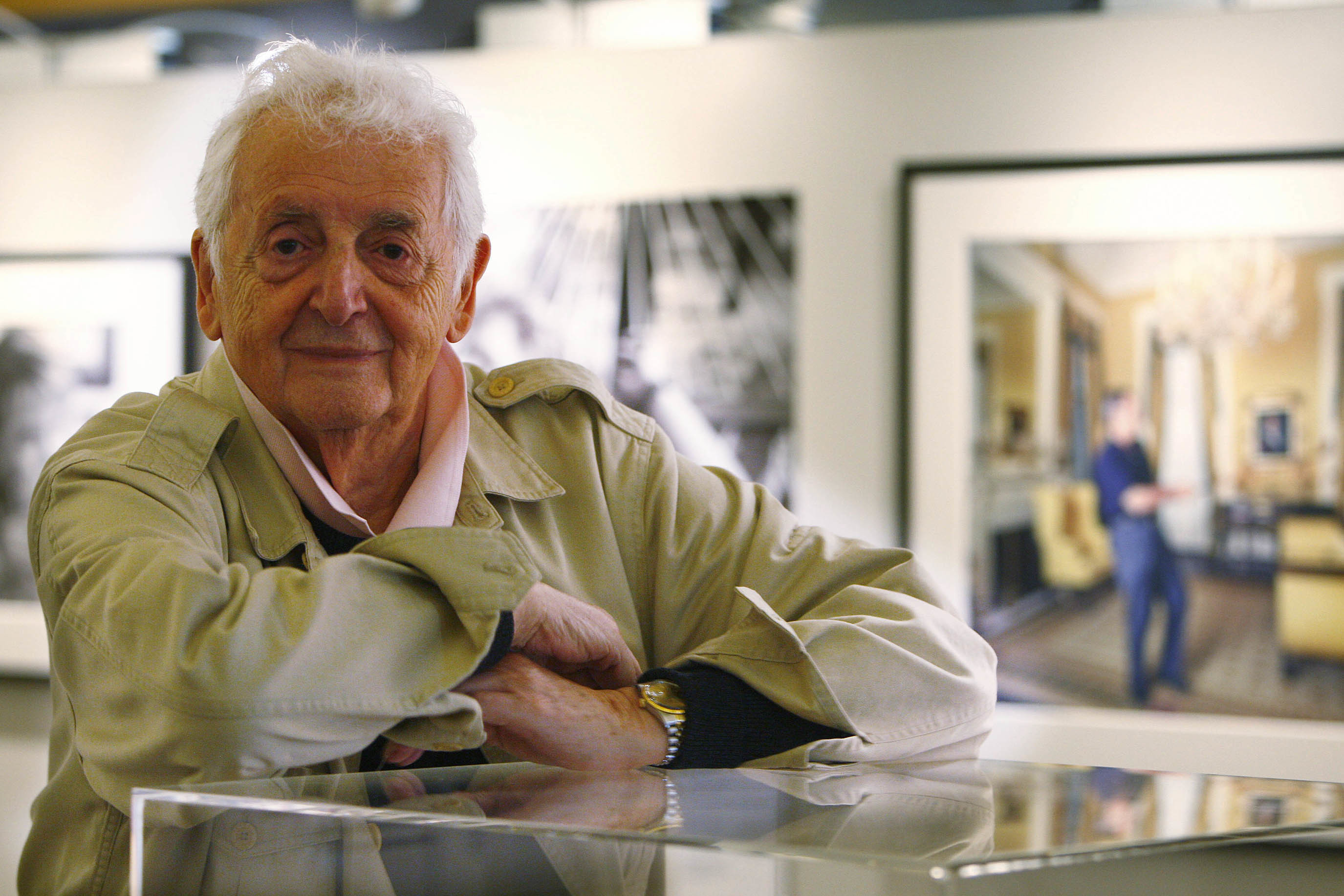 Photographer Harry Benson (Andrew Cowan/Scottish Parliament)