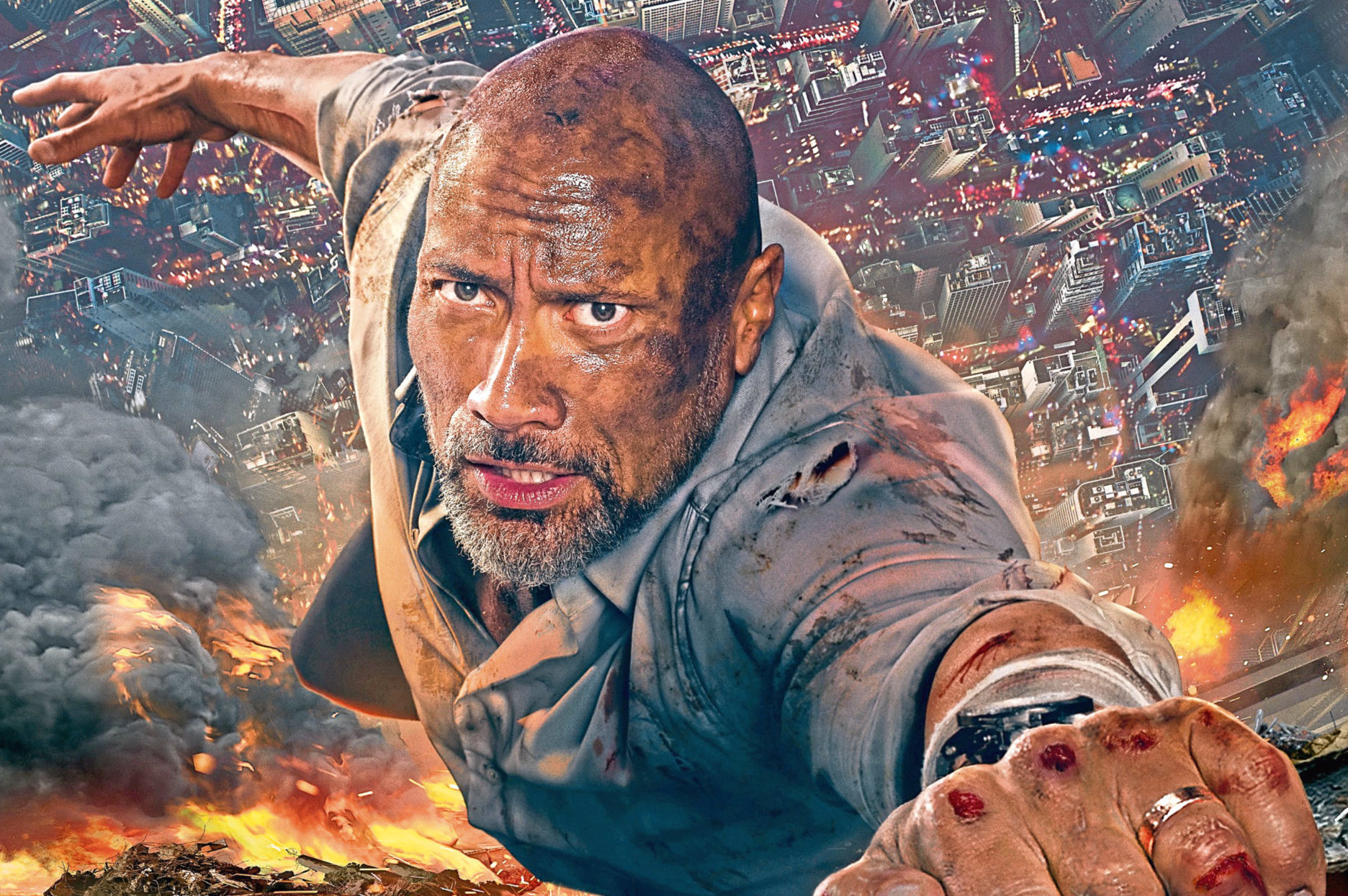 skyscraper dwayne johnson movie