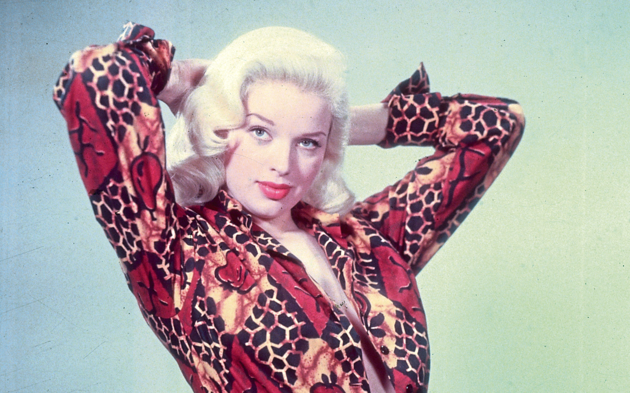 English film star Diana Dors in 1955 (Baron/Getty Images)