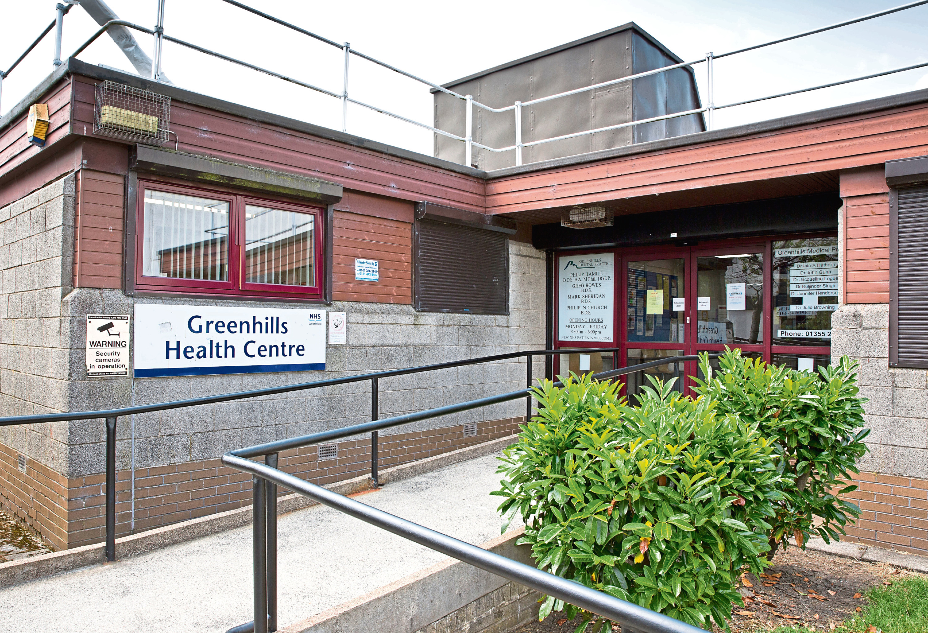 Greenhills Health Centre in East Kilbride Scotland. (Jamie Williamson)