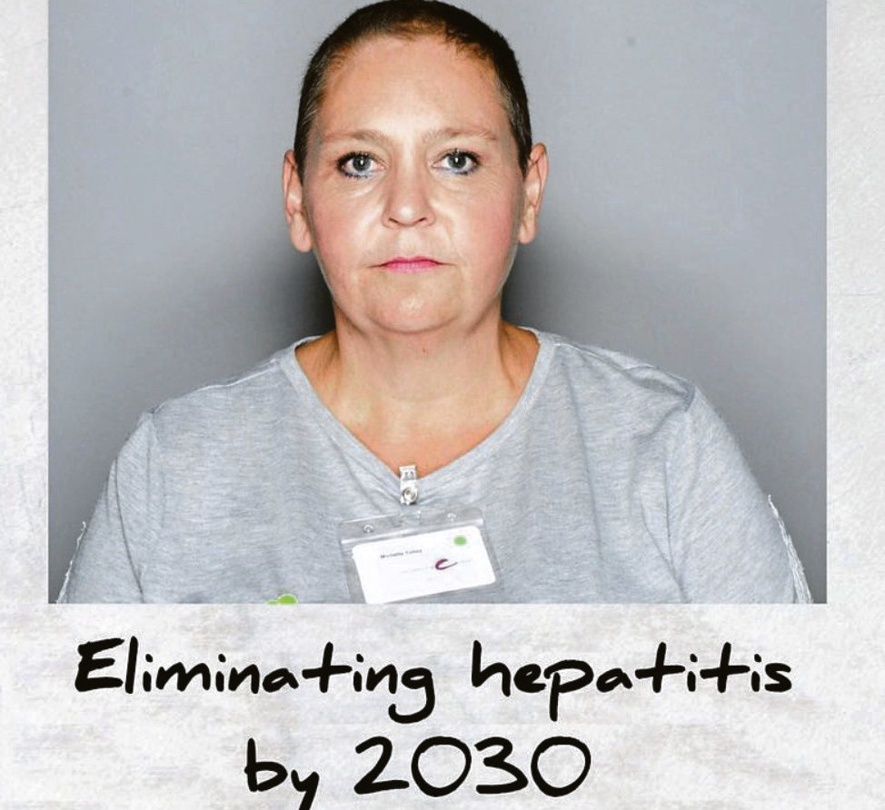 Michelle is fighting to help raise awareness of Hepatitis
