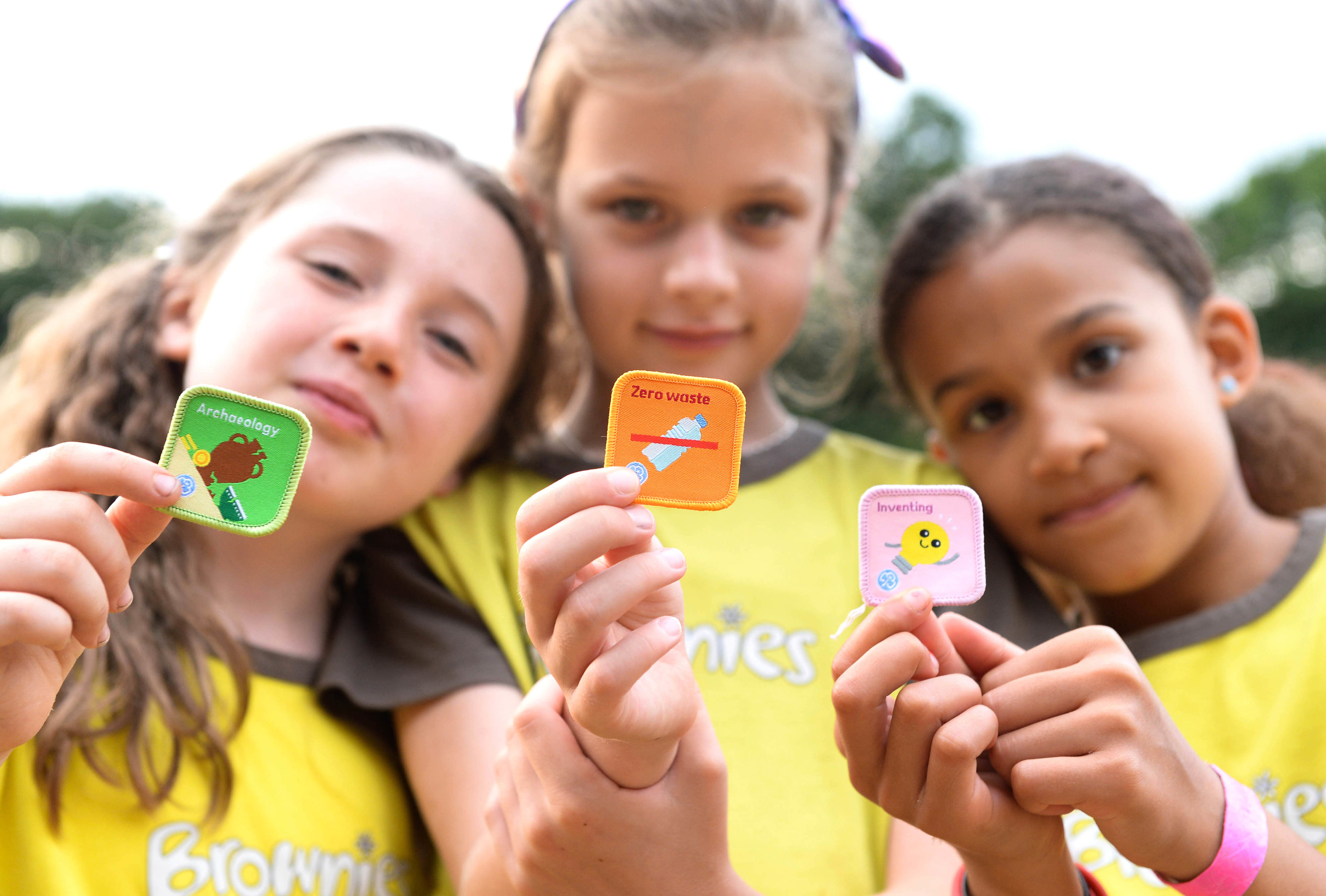Girlguiding has announced new badges and activities as part of their #EveryGirl campaign (Doug Peters/PA Wire)