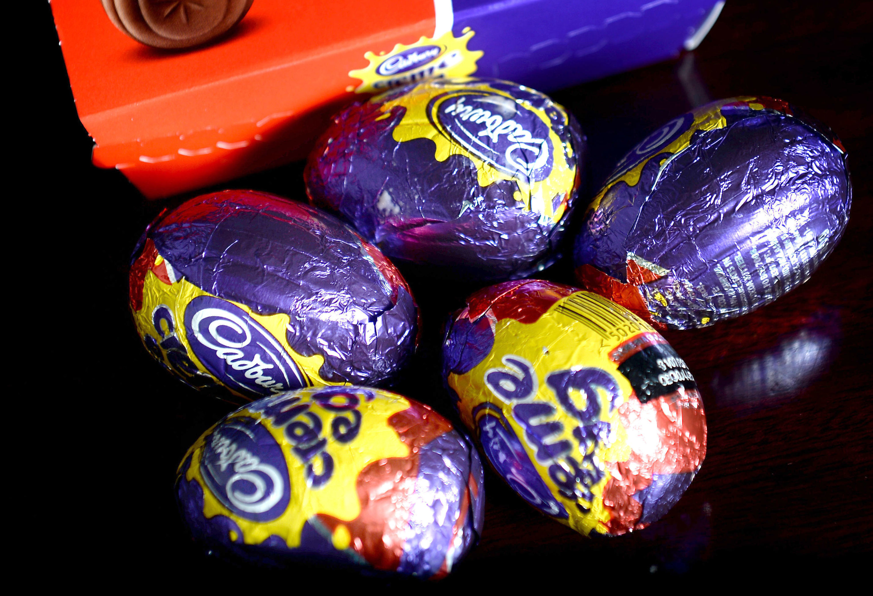 Adverts for Cadbury eggs and Chewits and Squashies sweets have been banned (Anthony Devlin/PA Wire)