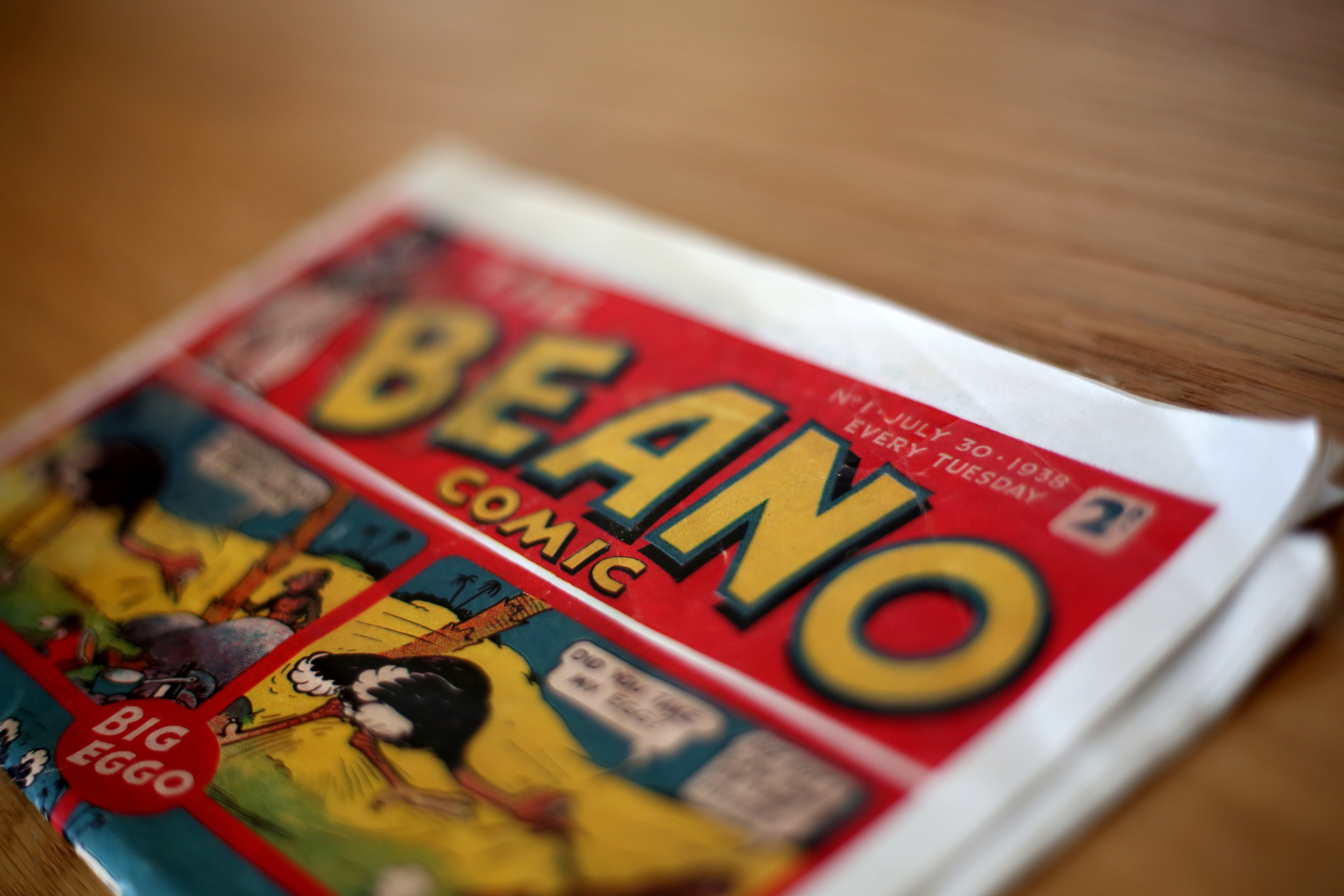 First edition of the Beano comic - estimated to be worth up to £20,000